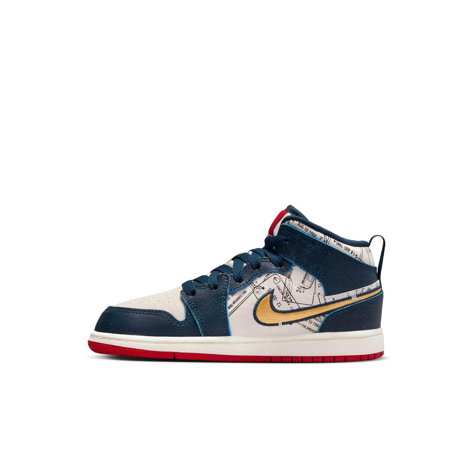 Air Jordan FOOTWEAR Air Jordan 1 Mid SE "Take Flight" - Kid's PS