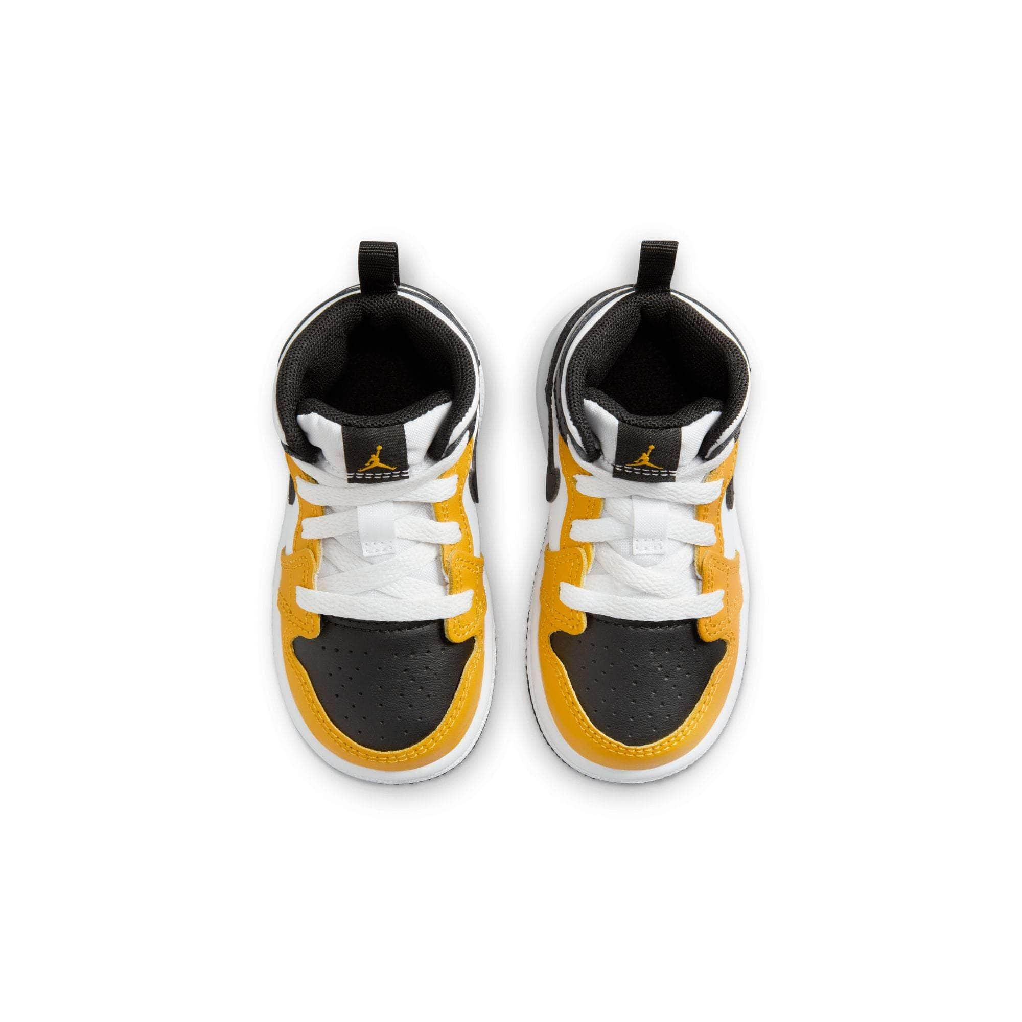 Air Jordan FOOTWEAR Air Jordan 1 Mid "Yellow Ochre" - Toddler's