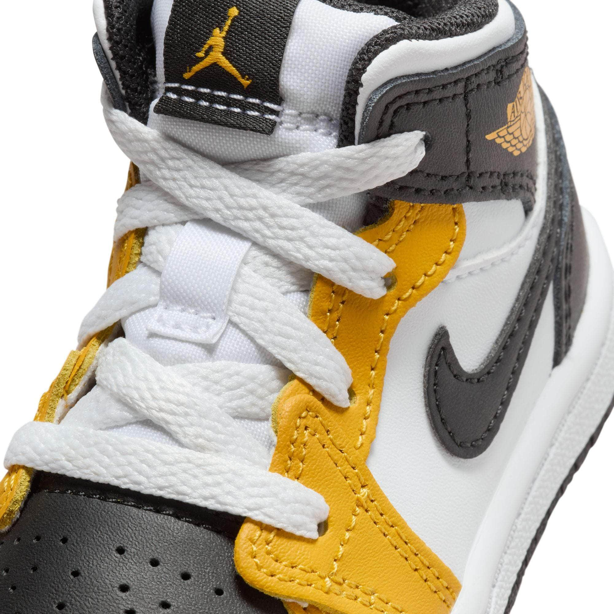 Air Jordan FOOTWEAR Air Jordan 1 Mid "Yellow Ochre" - Toddler's