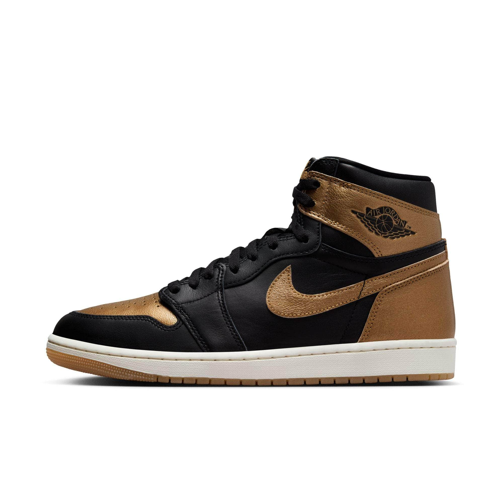 Air Jordan FOOTWEAR Air Jordan 1 Retro High OG "Black and Gold" - Men's