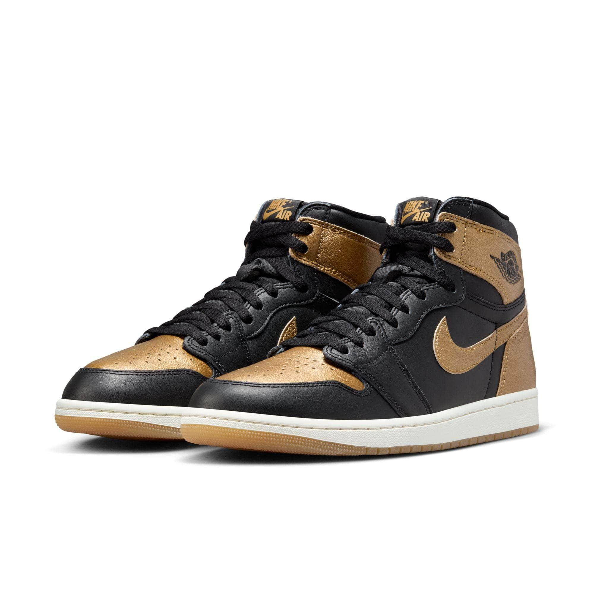 Air Jordan FOOTWEAR Air Jordan 1 Retro High OG "Black and Gold" - Men's