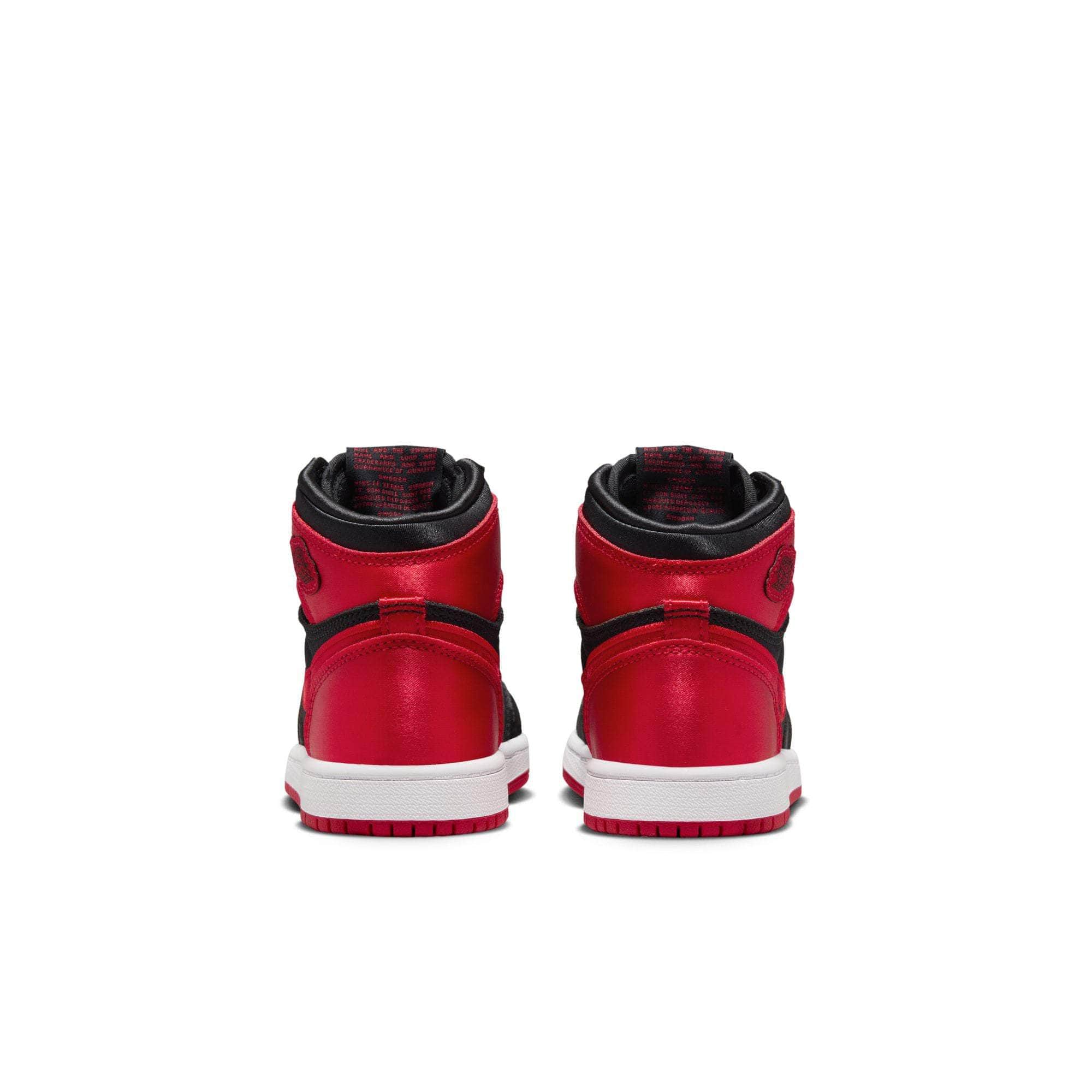 Air Jordan FOOTWEAR Air Jordan 1 Retro High OG "Satin Bred" - Kid's PS