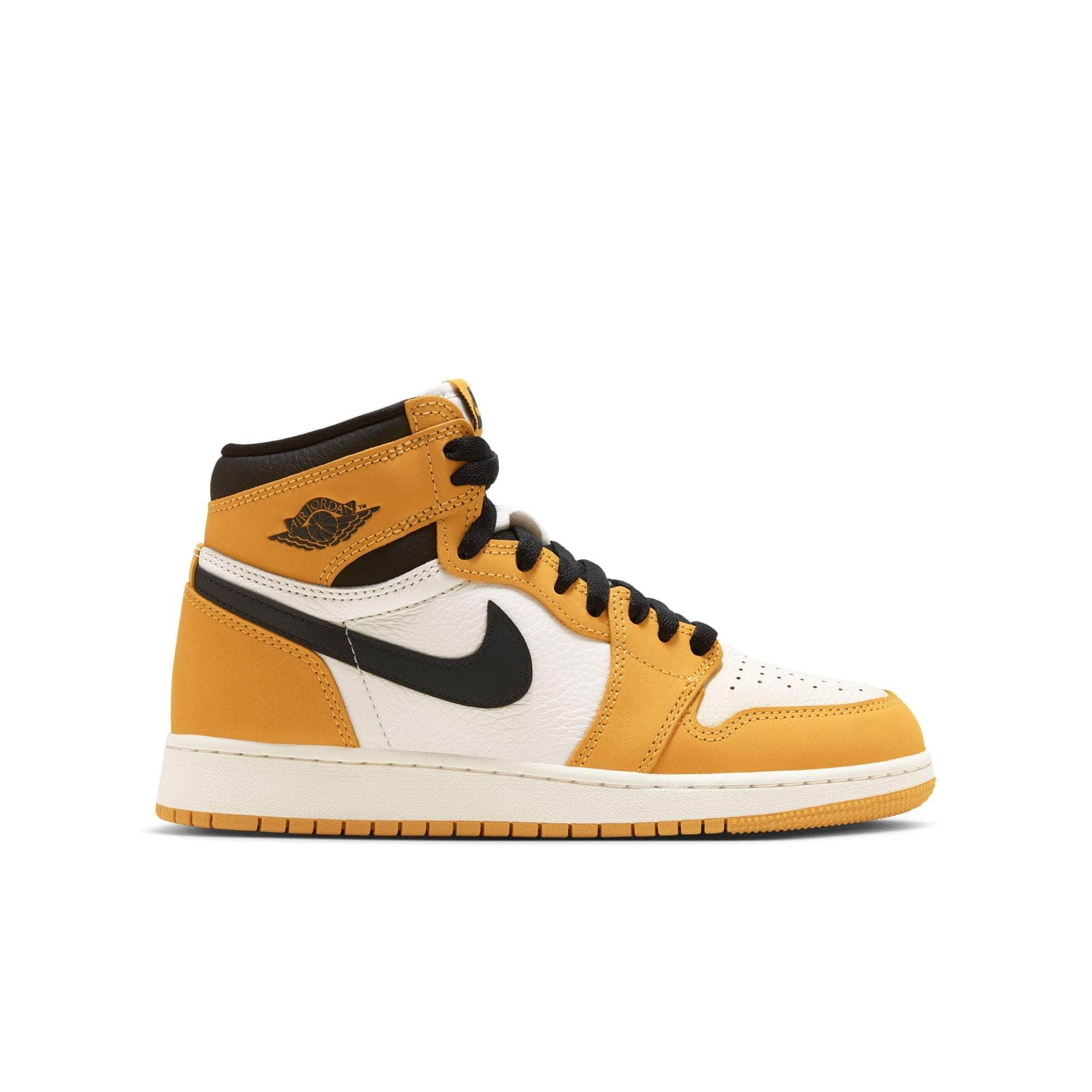 Air Jordan Footwear Air Jordan 1 Retro High OG “Yellow Ochre” - Boy's GS