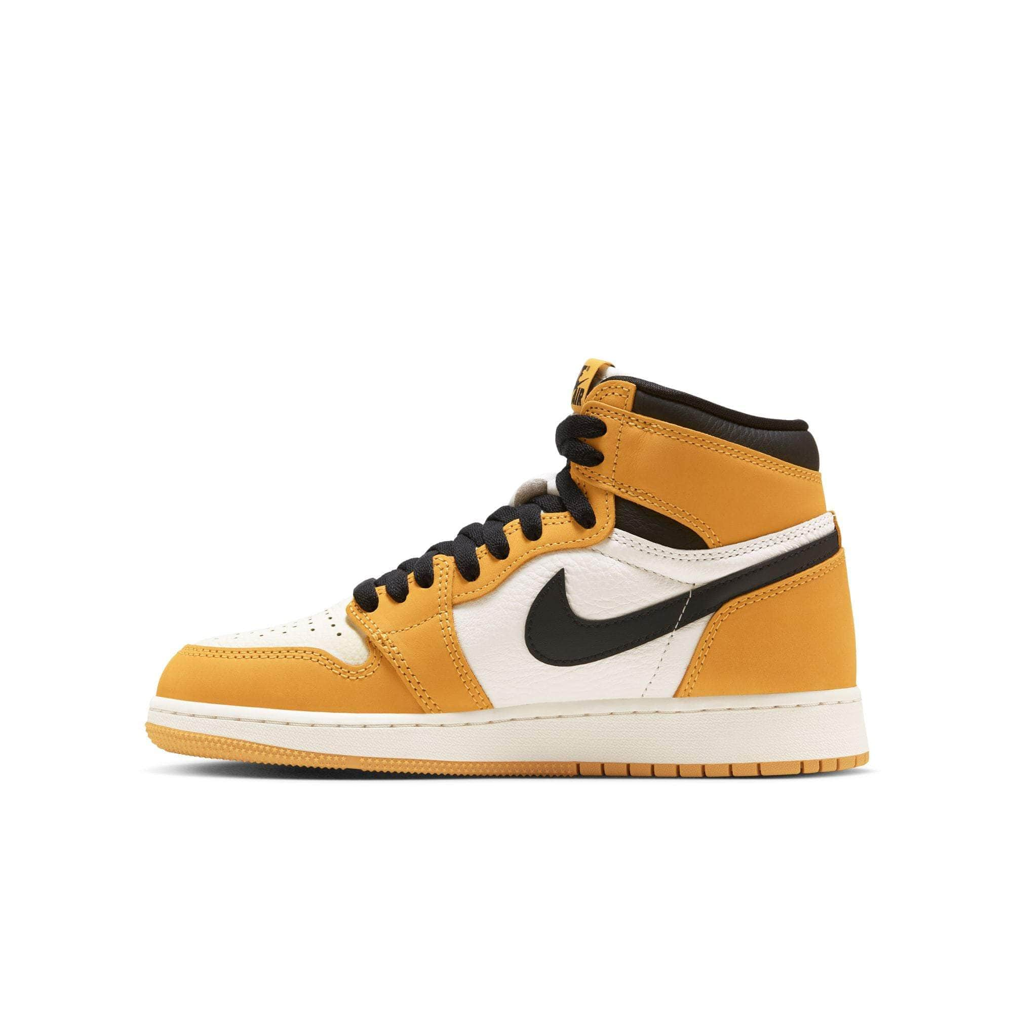 Air Jordan Footwear Air Jordan 1 Retro High OG “Yellow Ochre” - Boy's GS