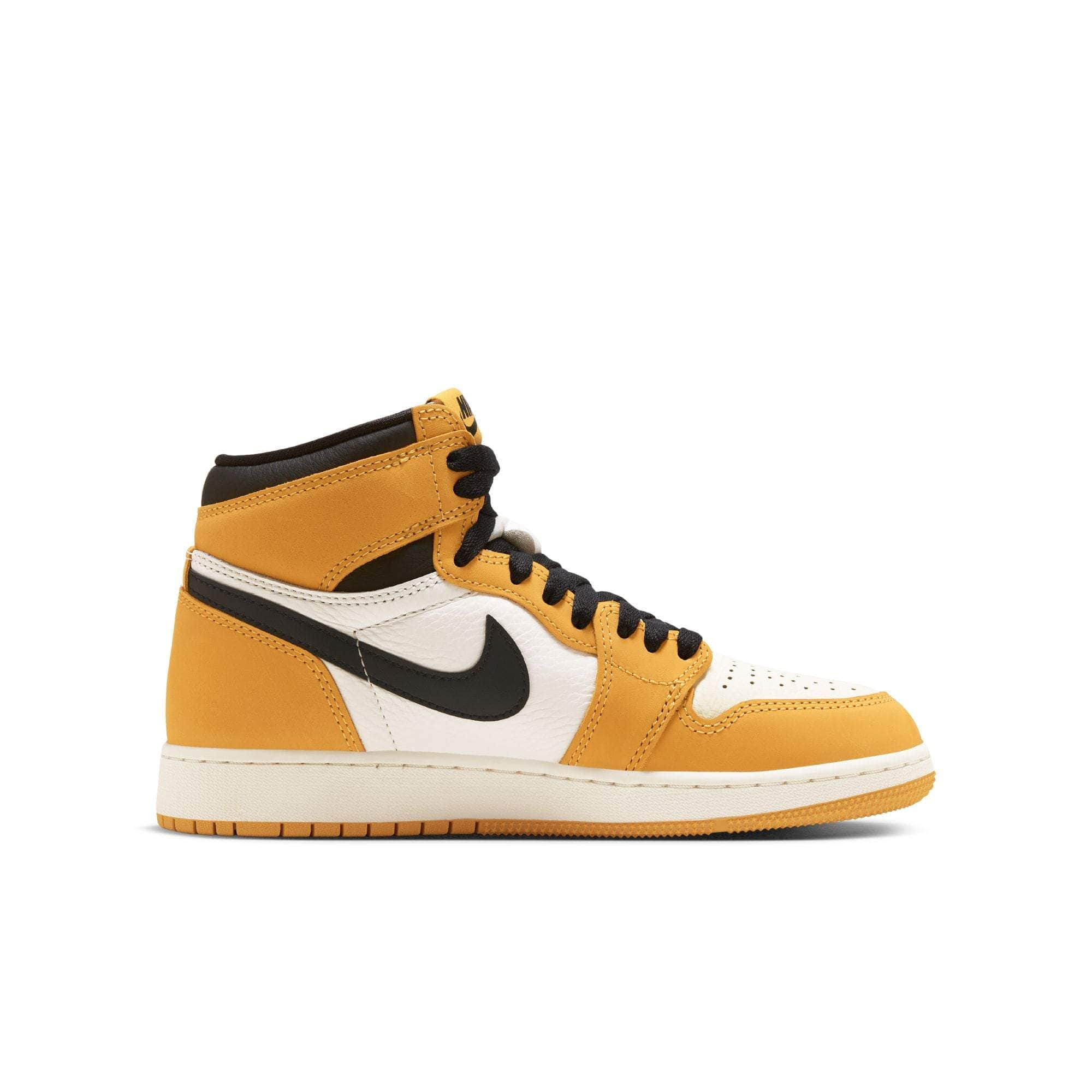 Air Jordan Footwear Air Jordan 1 Retro High OG “Yellow Ochre” - Boy's GS