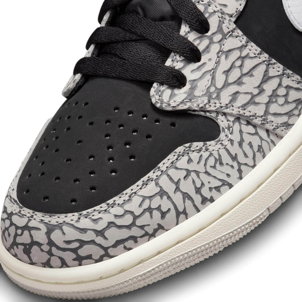 Air Jordan FOOTWEAR Air Jordan 1 Retro Low OG Black Cement - Men's