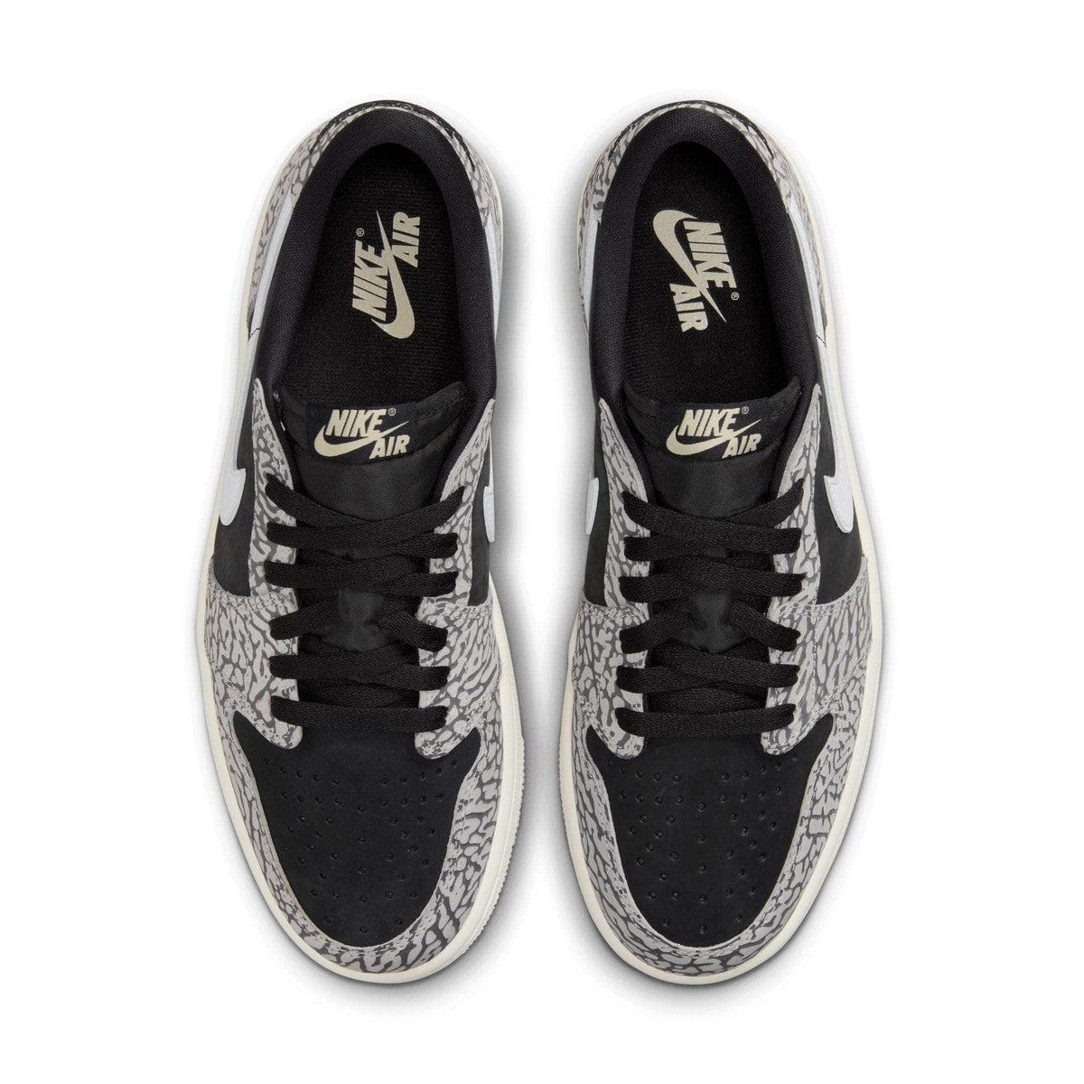 Air Jordan FOOTWEAR Air Jordan 1 Retro Low OG Black Cement - Men's