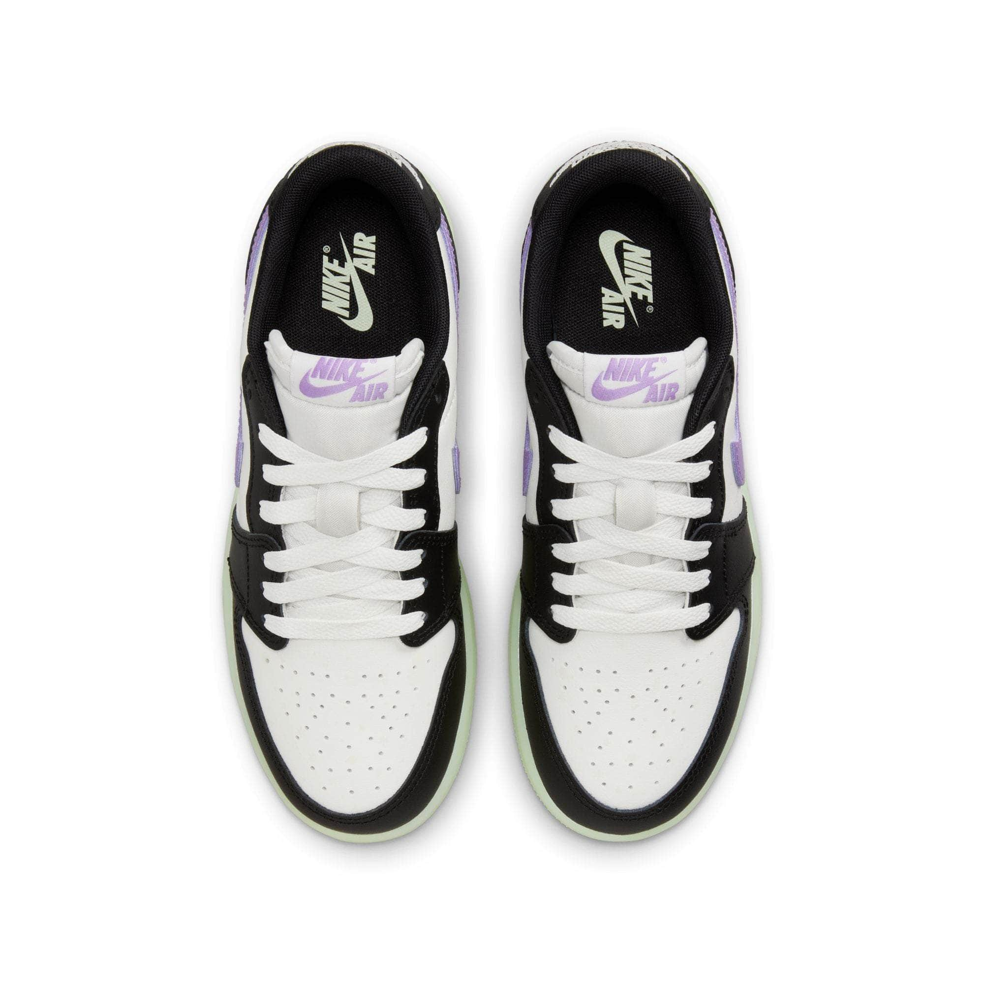 Air Jordan FOOTWEAR Air Jordan 1 Retro Low OG "Black Raspberry" - Boy's GS