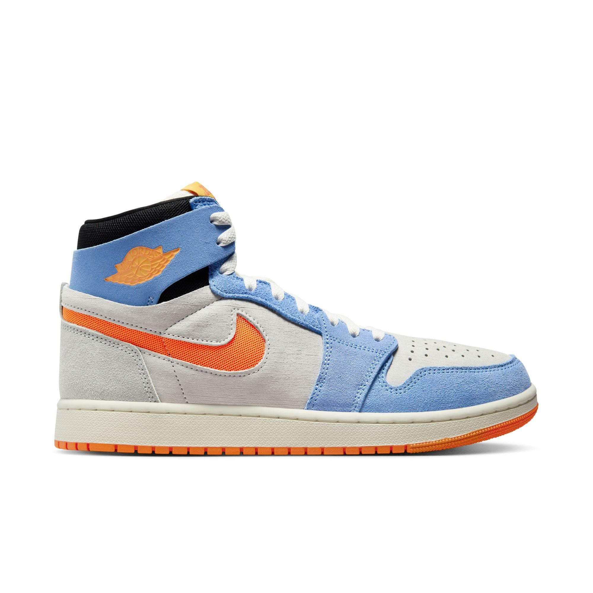 Jordan orange best sale and blue