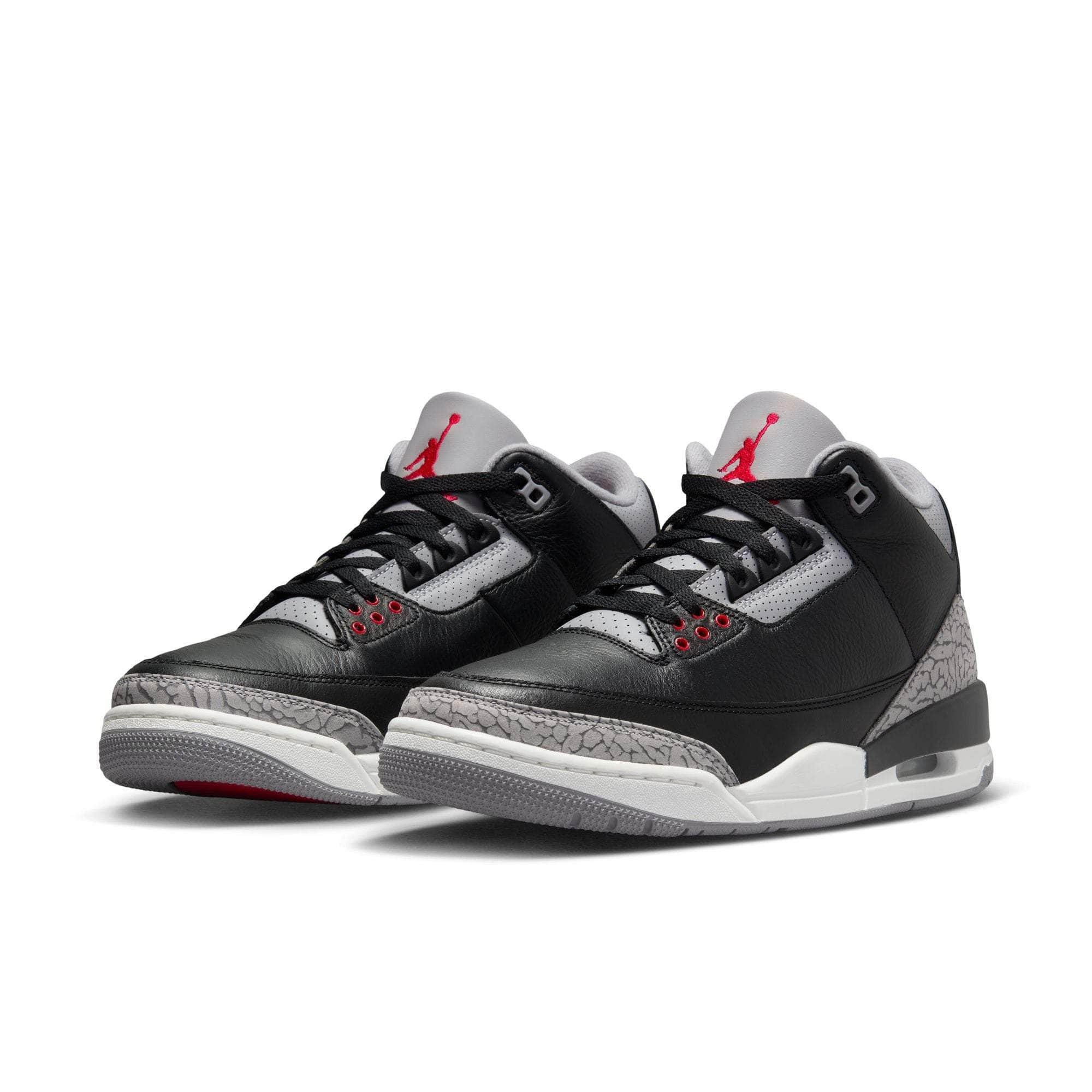 Air Jordan Footwear Air Jordan 3 Retro "Black Cement" - Men's