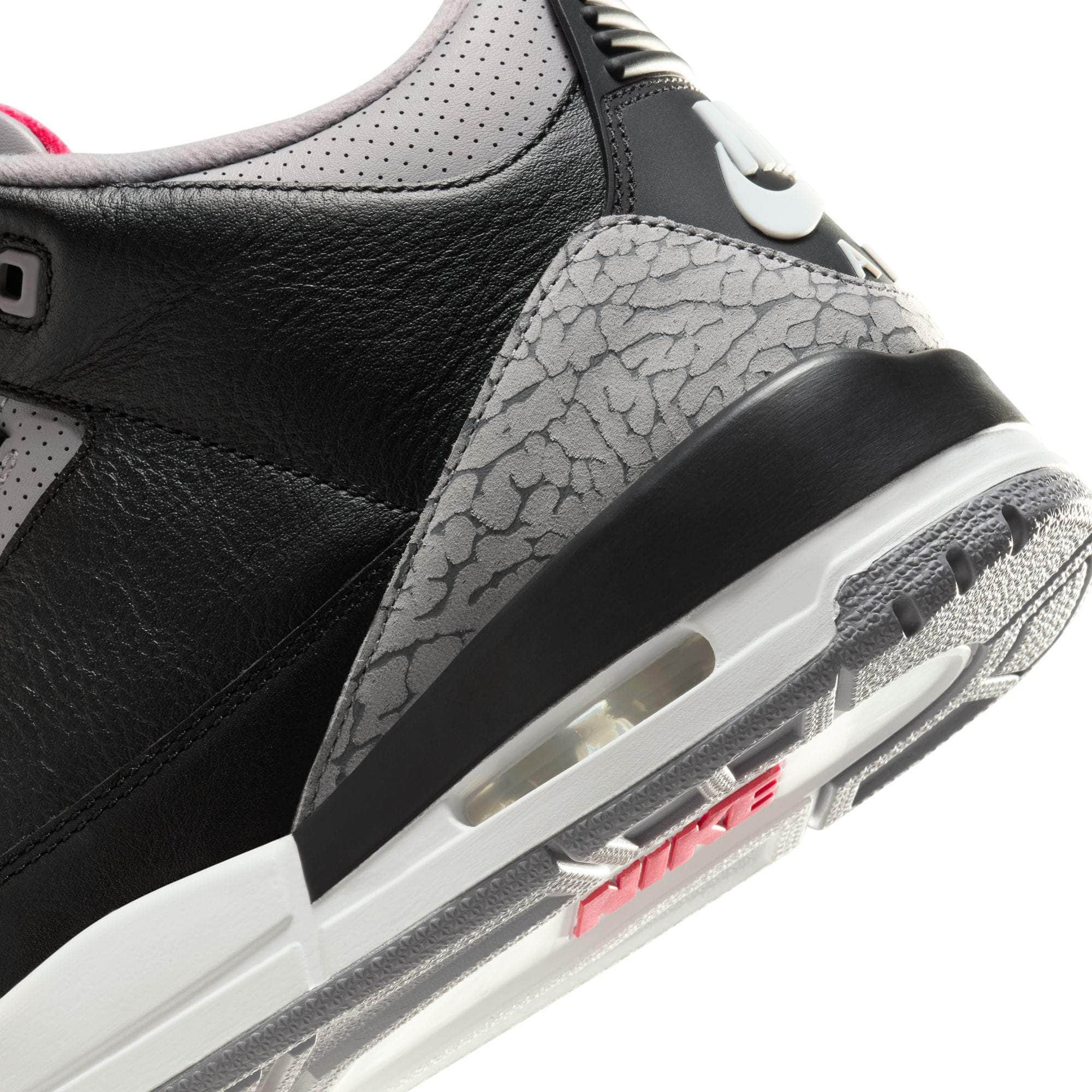 Air Jordan Footwear Air Jordan 3 Retro "Black Cement" - Men's