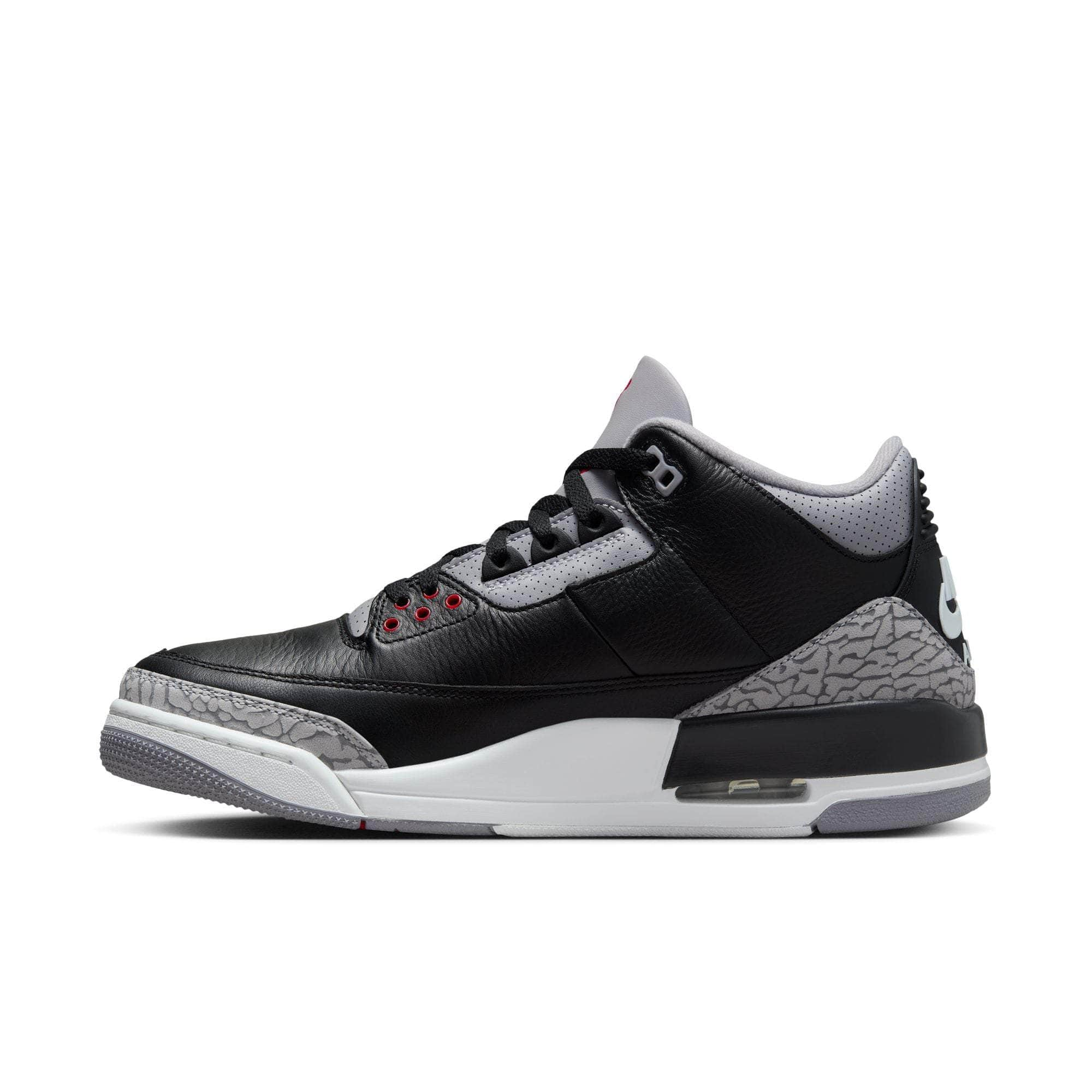 Air Jordan Footwear Air Jordan 3 Retro "Black Cement" - Men's