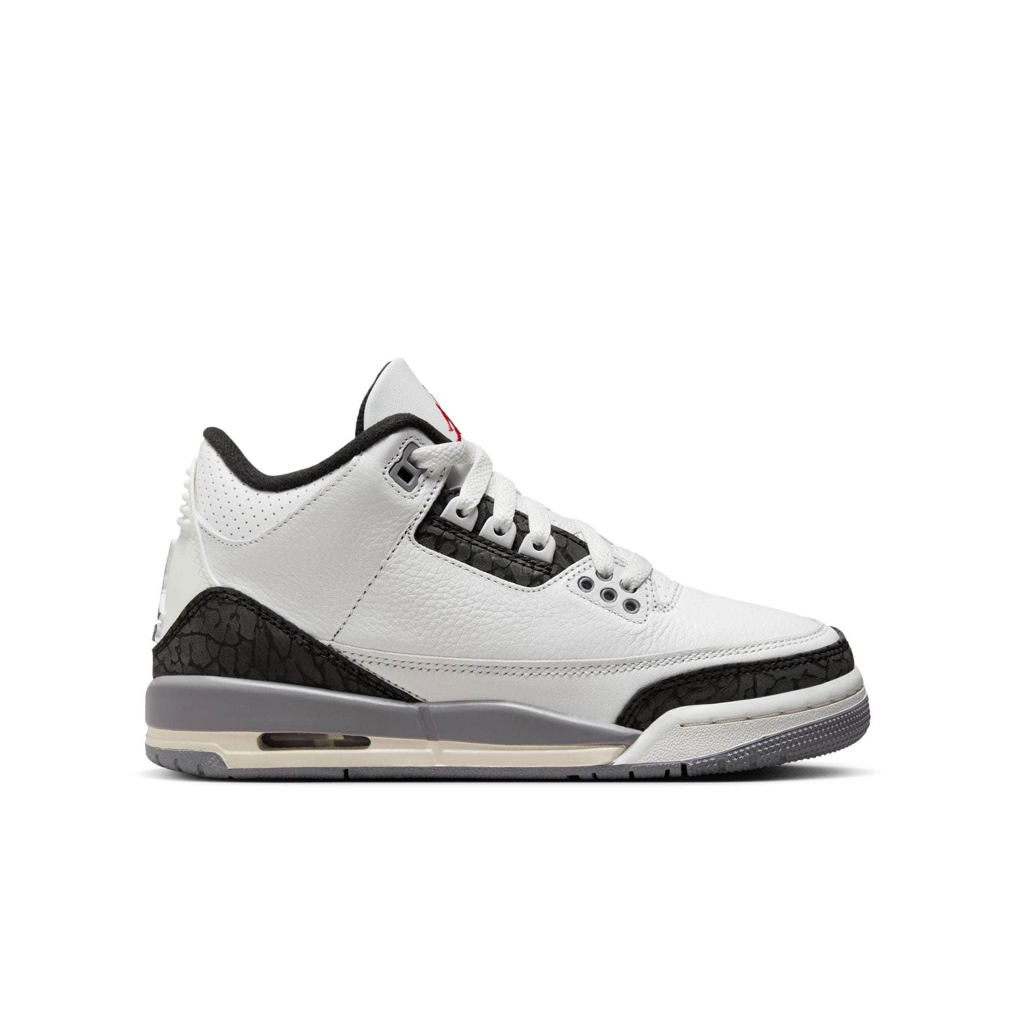 Air Jordan FOOTWEAR Air Jordan 3 Retro "Cement Grey" - Boy's GS