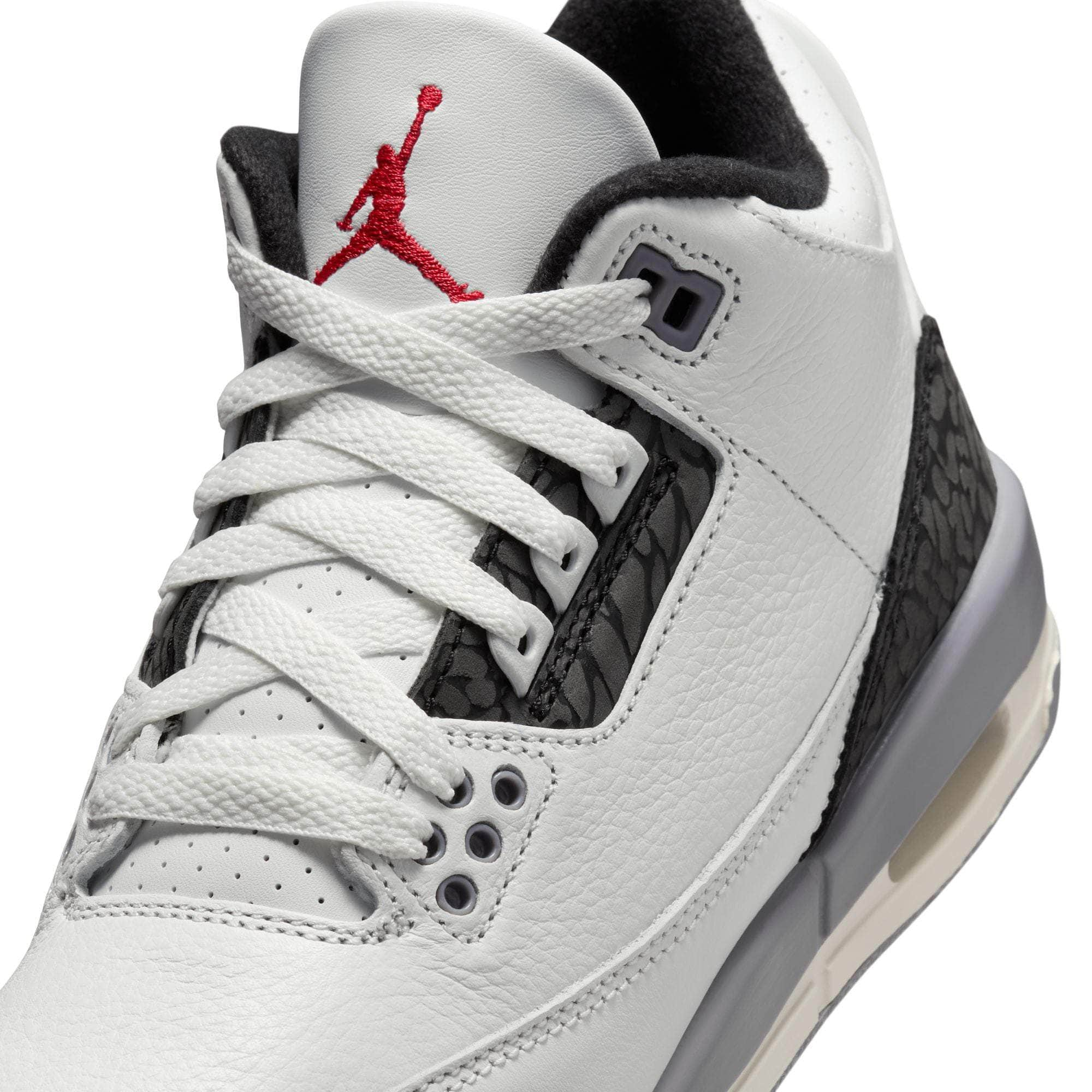 Air Jordan FOOTWEAR Air Jordan 3 Retro "Cement Grey" - Boy's GS