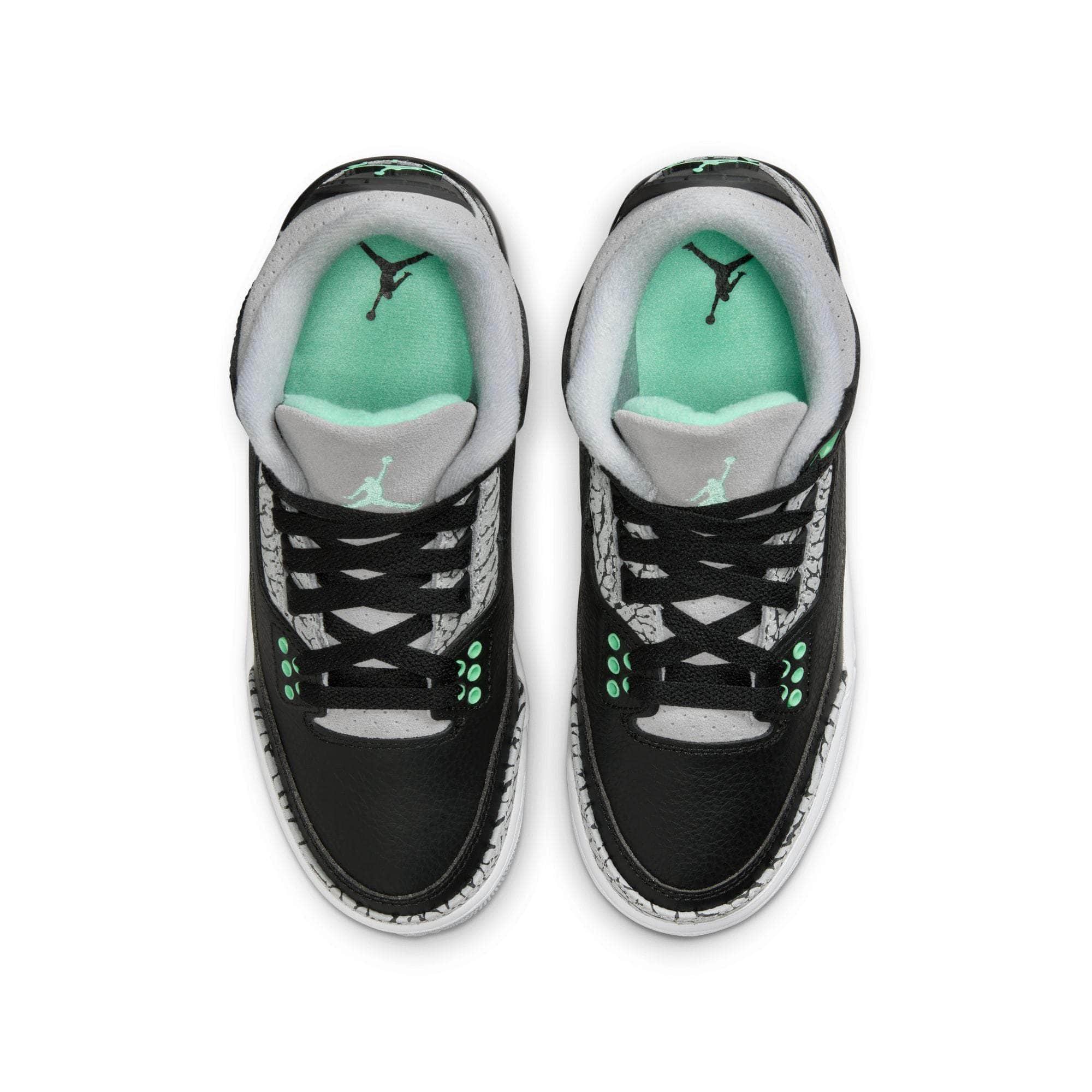 Air Jordan Footwear Air Jordan 3 Retro “Green Glow” - Boy's GS