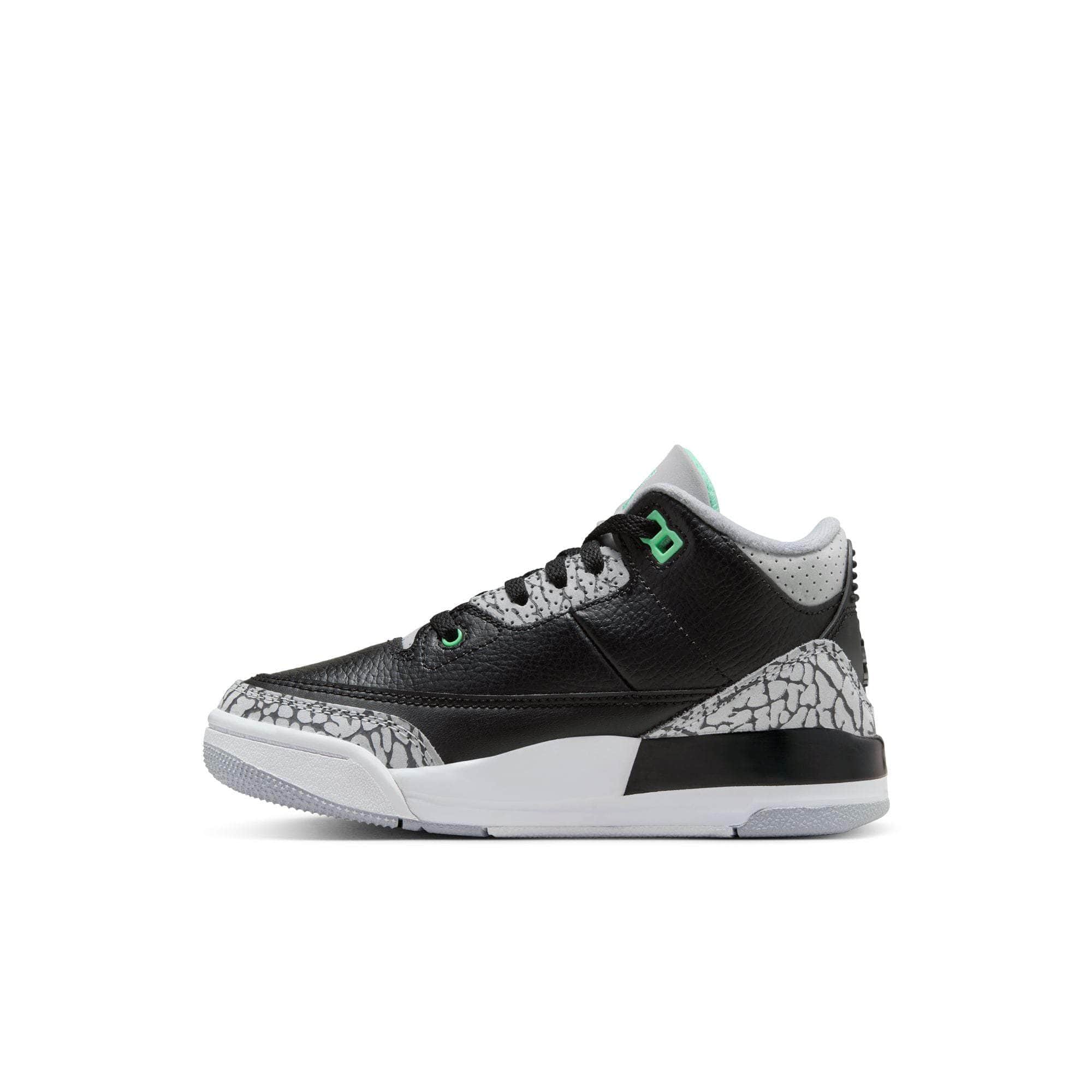 Air Jordan Footwear Air Jordan 3 Retro “Green Glow” - Kid's PS