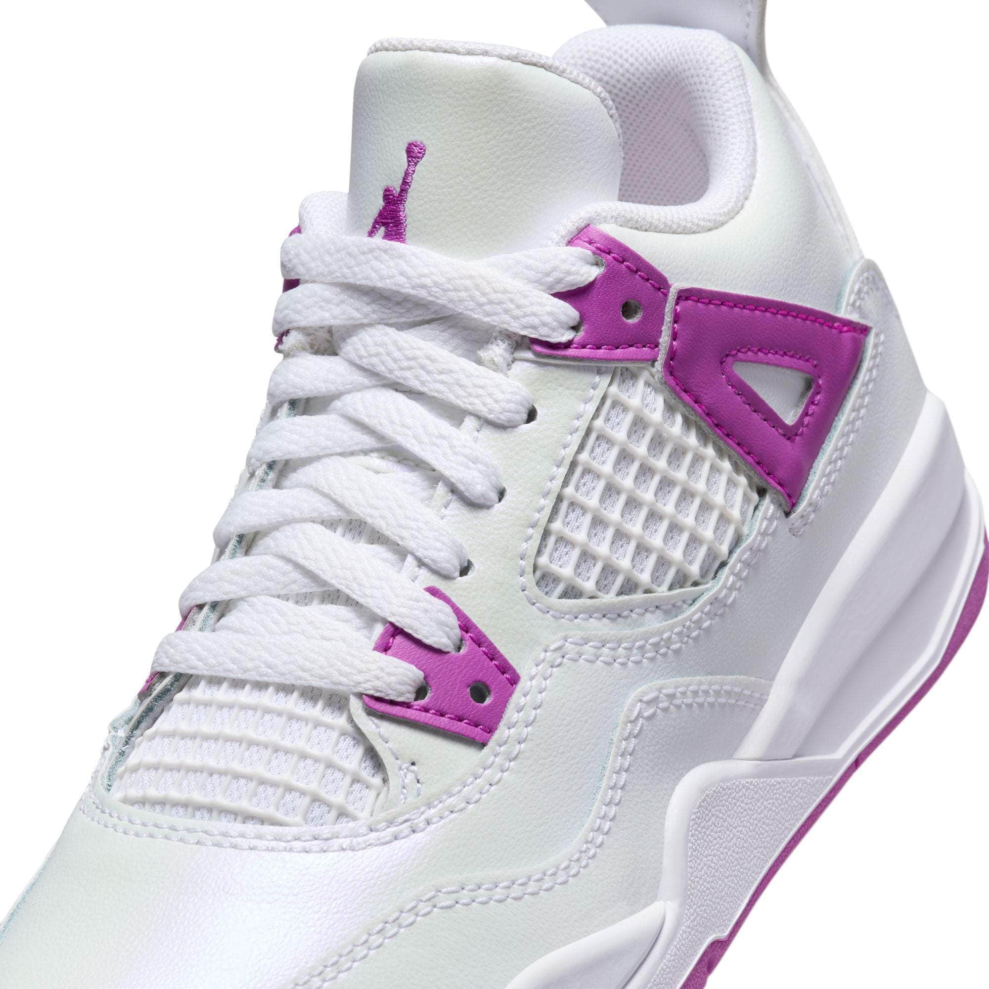 Air Jordan Footwear Air Jordan 4 "Hyper Violet" - Kid's PS