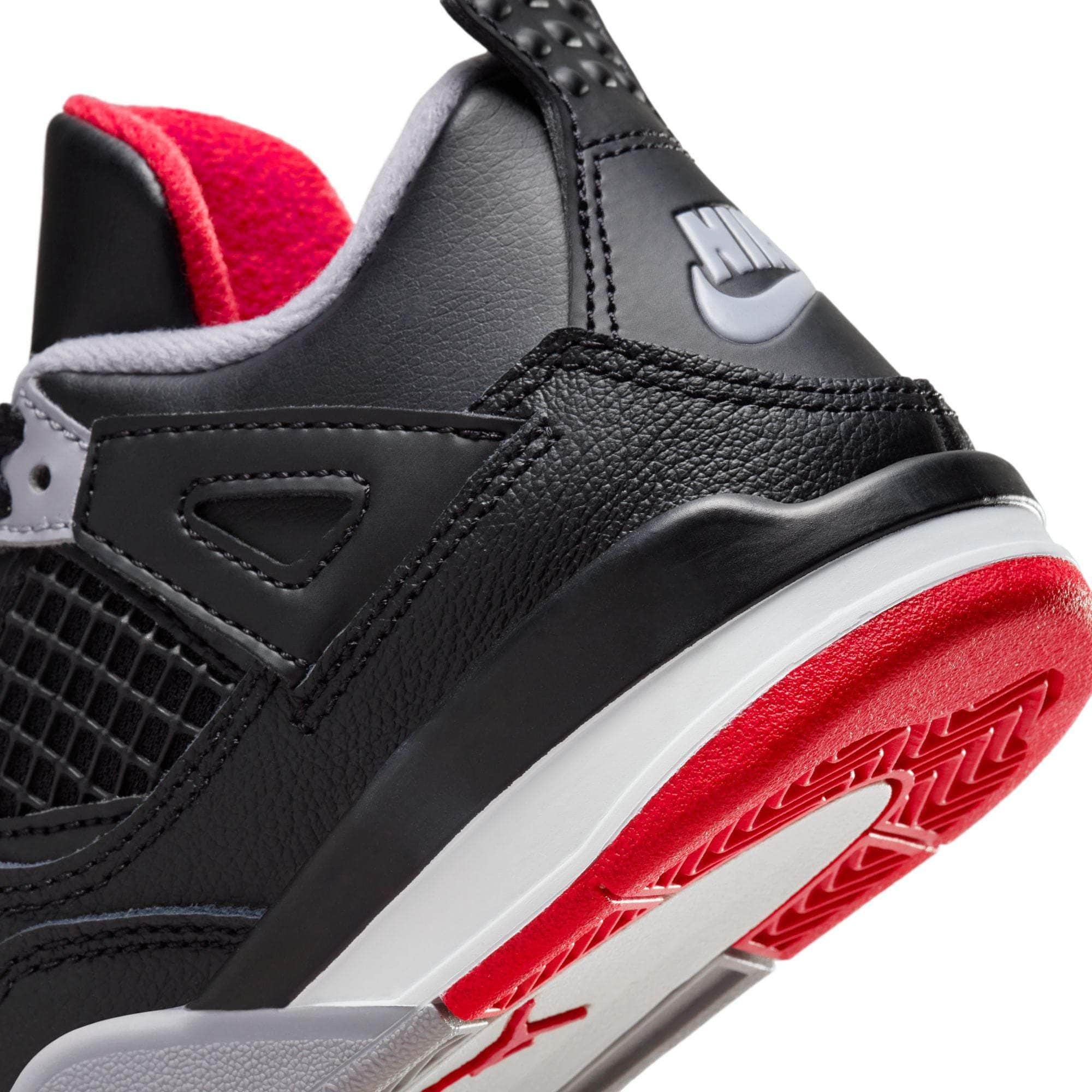 Air Jordan Footwear Air Jordan 4 Retro "Bred Reimagined" - Kids Pre School