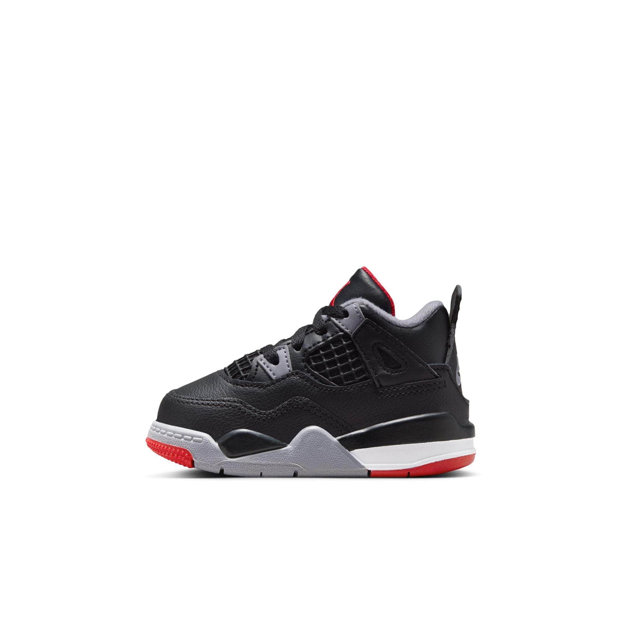 Air Jordan Footwear Air Jordan 4 Retro "Bred Reimagined" - Toddler's