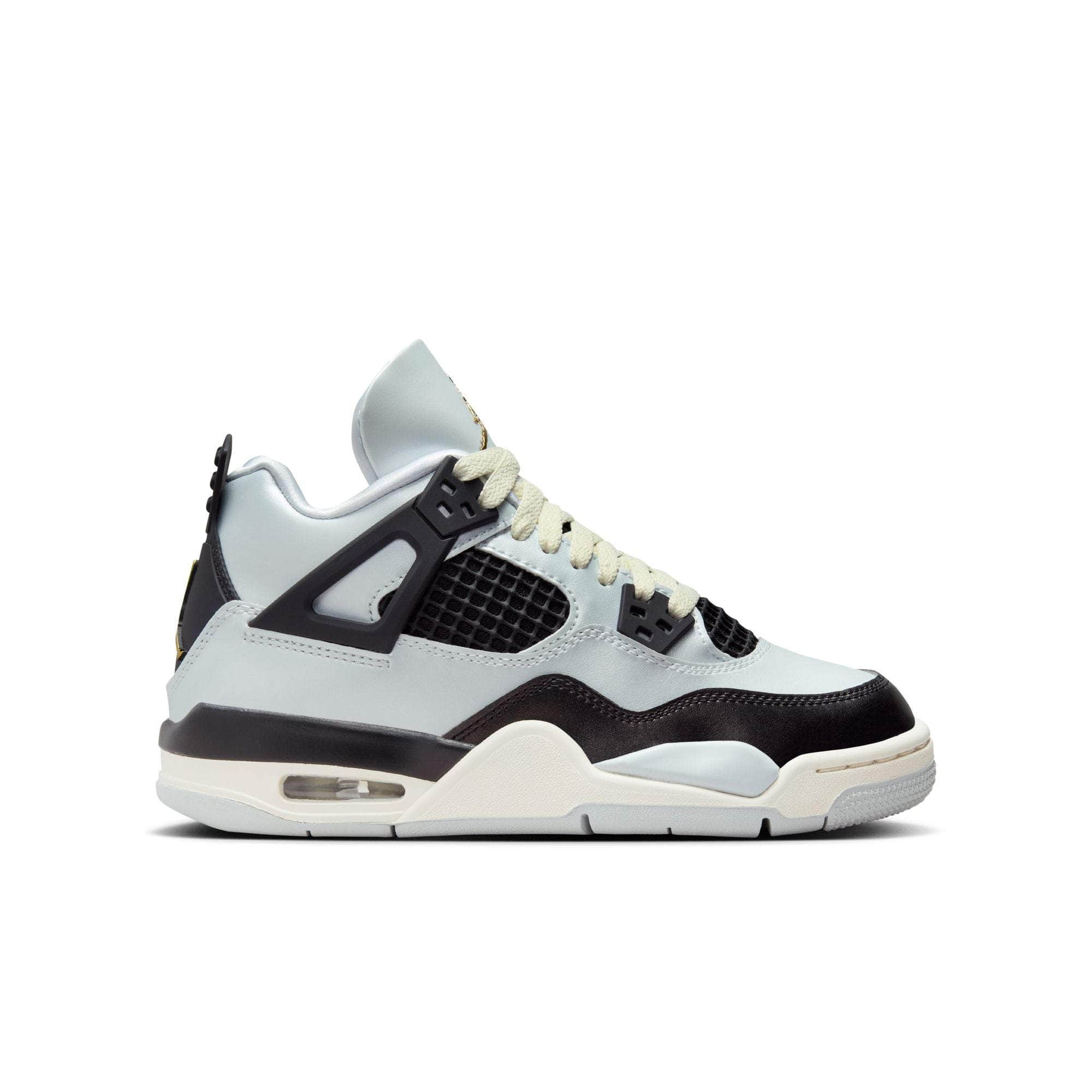 Air Jordan FOOTWEAR Air Jordan 4 Retro "Platinum Gold" - Boy's Grade School