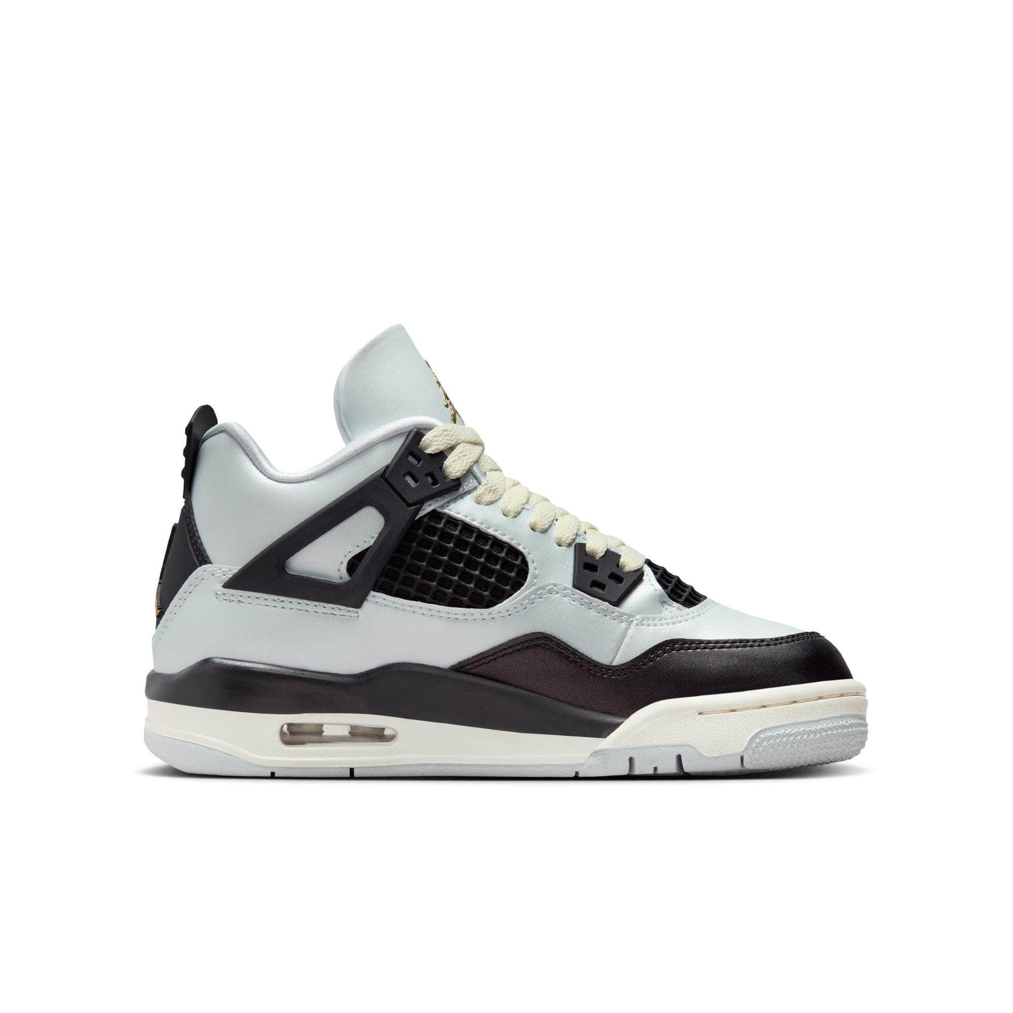 Air Jordan FOOTWEAR Air Jordan 4 Retro "Platinum Gold" - Boy's Grade School