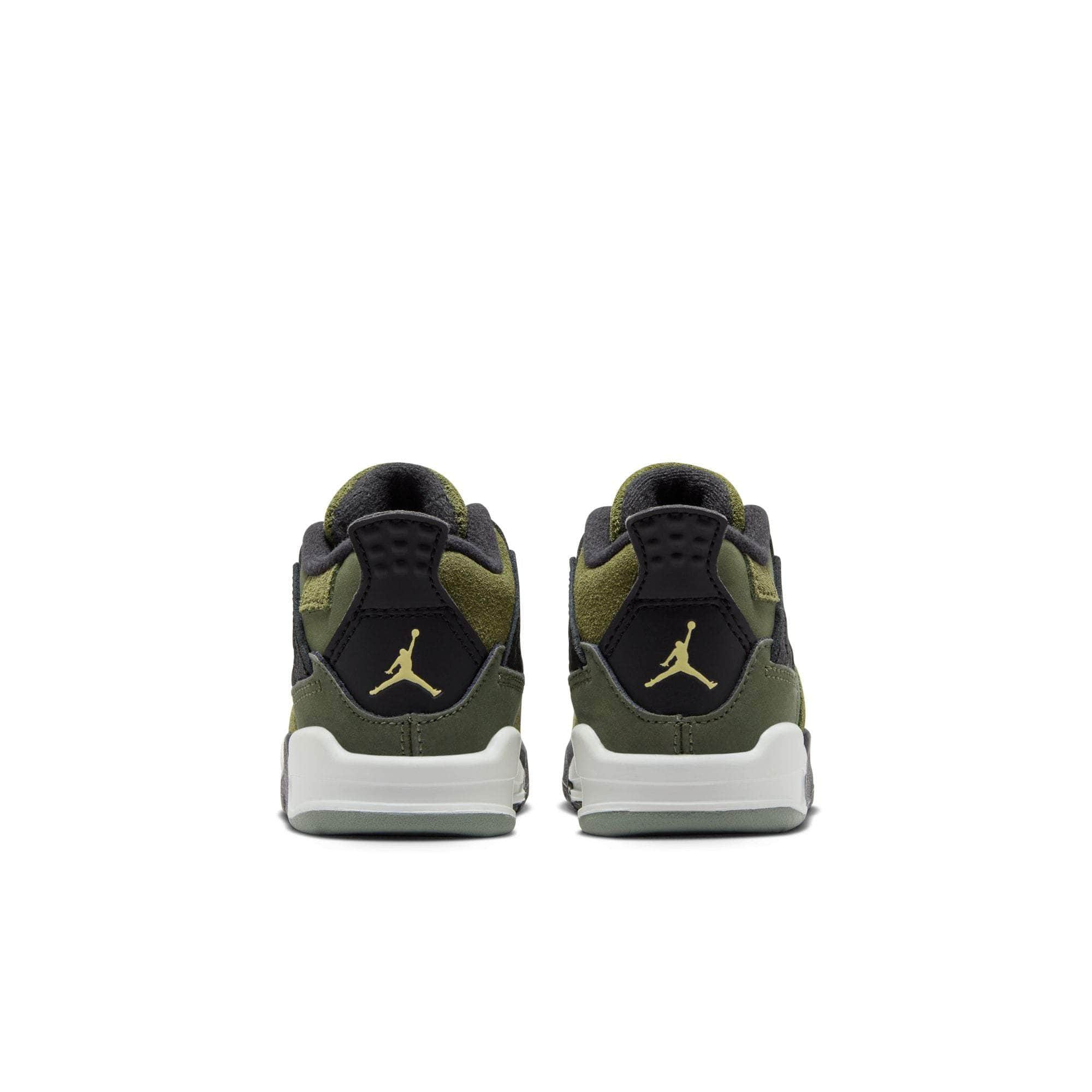 Air Jordan FOOTWEAR Air Jordan 4 Retro SE Craft "Medium Olive" - Baby/Toddler