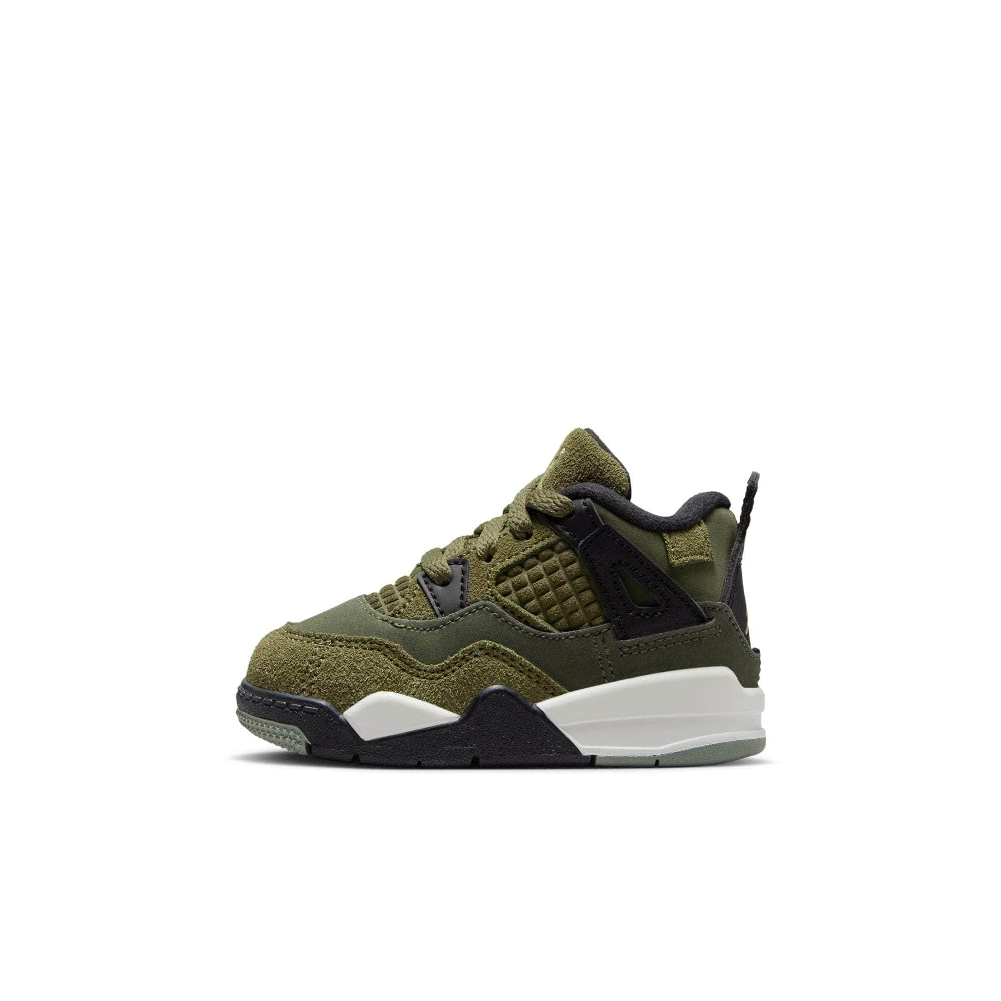 Air Jordan FOOTWEAR Air Jordan 4 Retro SE Craft "Medium Olive" - Baby/Toddler