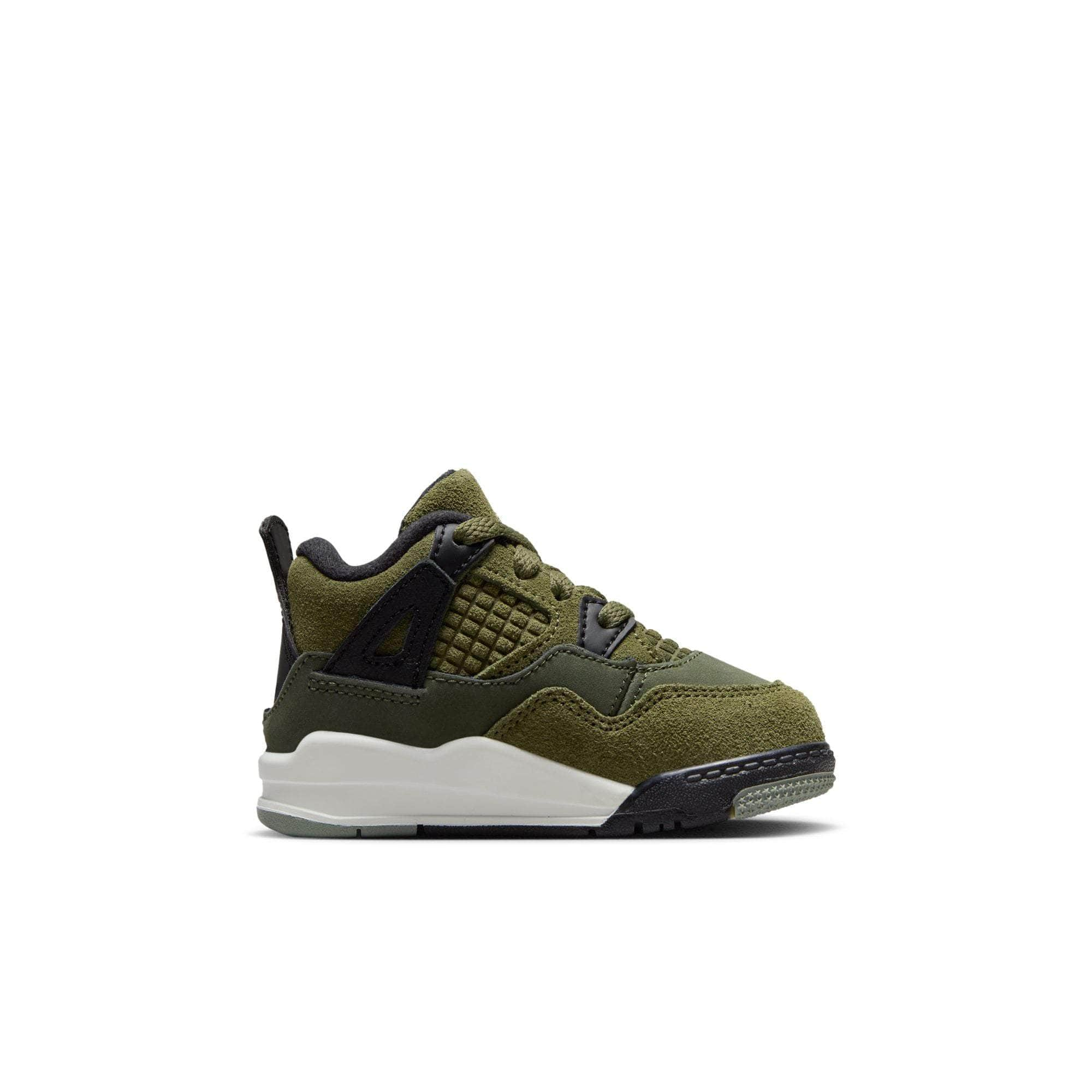 Air Jordan FOOTWEAR Air Jordan 4 Retro SE Craft "Medium Olive" - Baby/Toddler