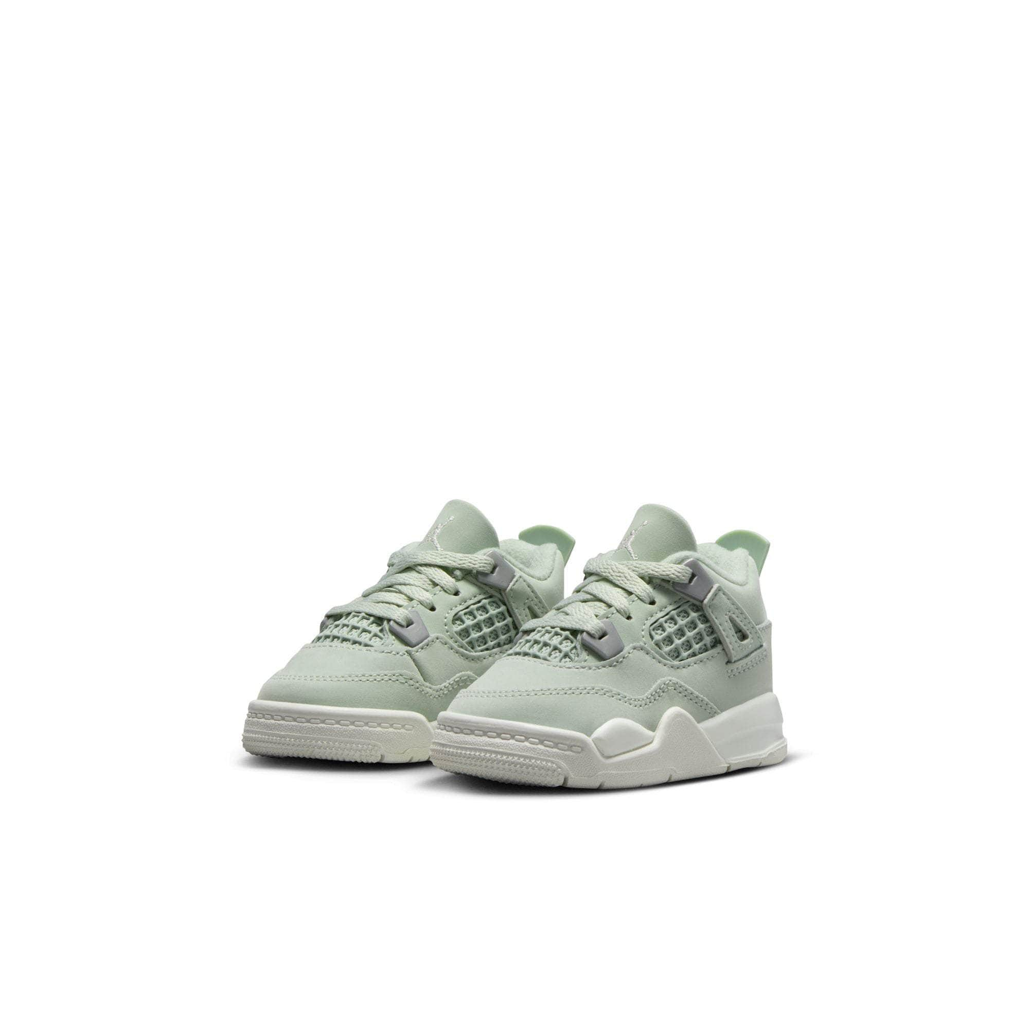 Air Jordan FOOTWEAR Air Jordan 4 Retro "Seafoam Sail" - Toddler