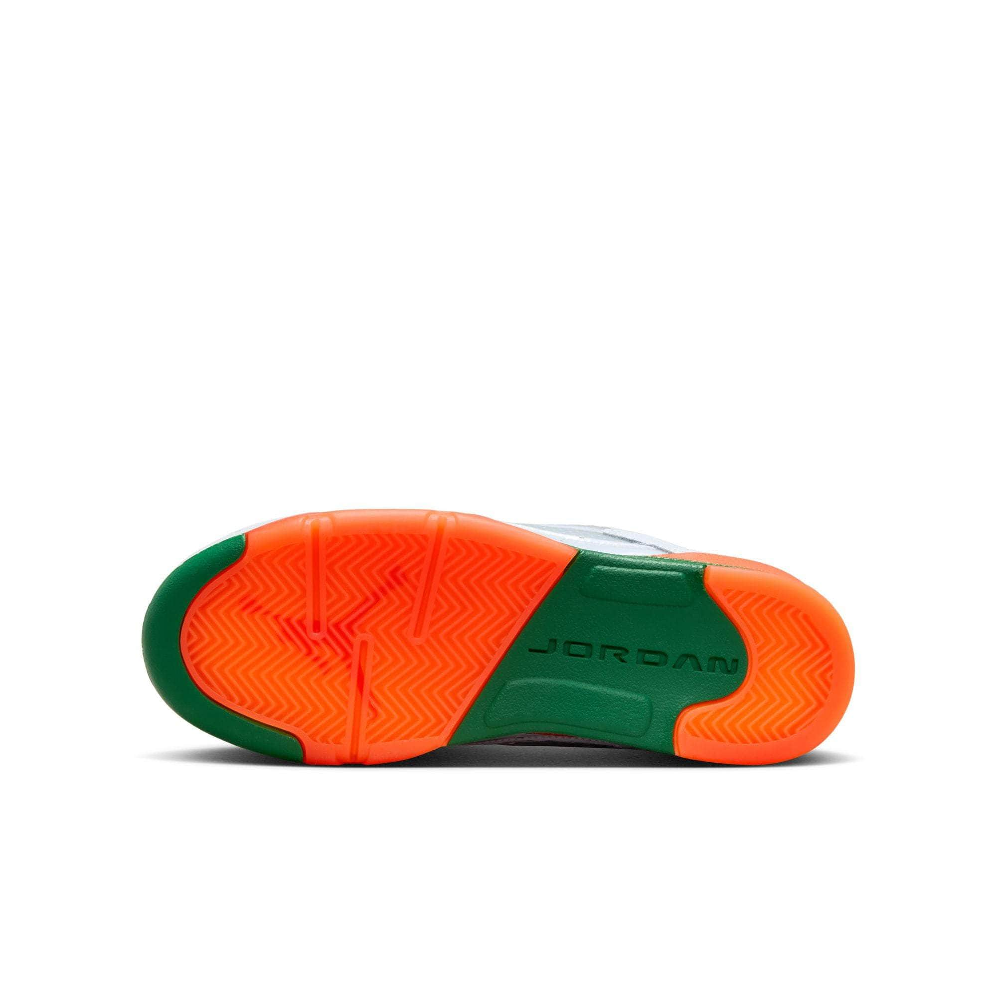 Air Jordan Footwear Air Jordan 5 Retro Low "Miami Hurricanes" - Boy's GS