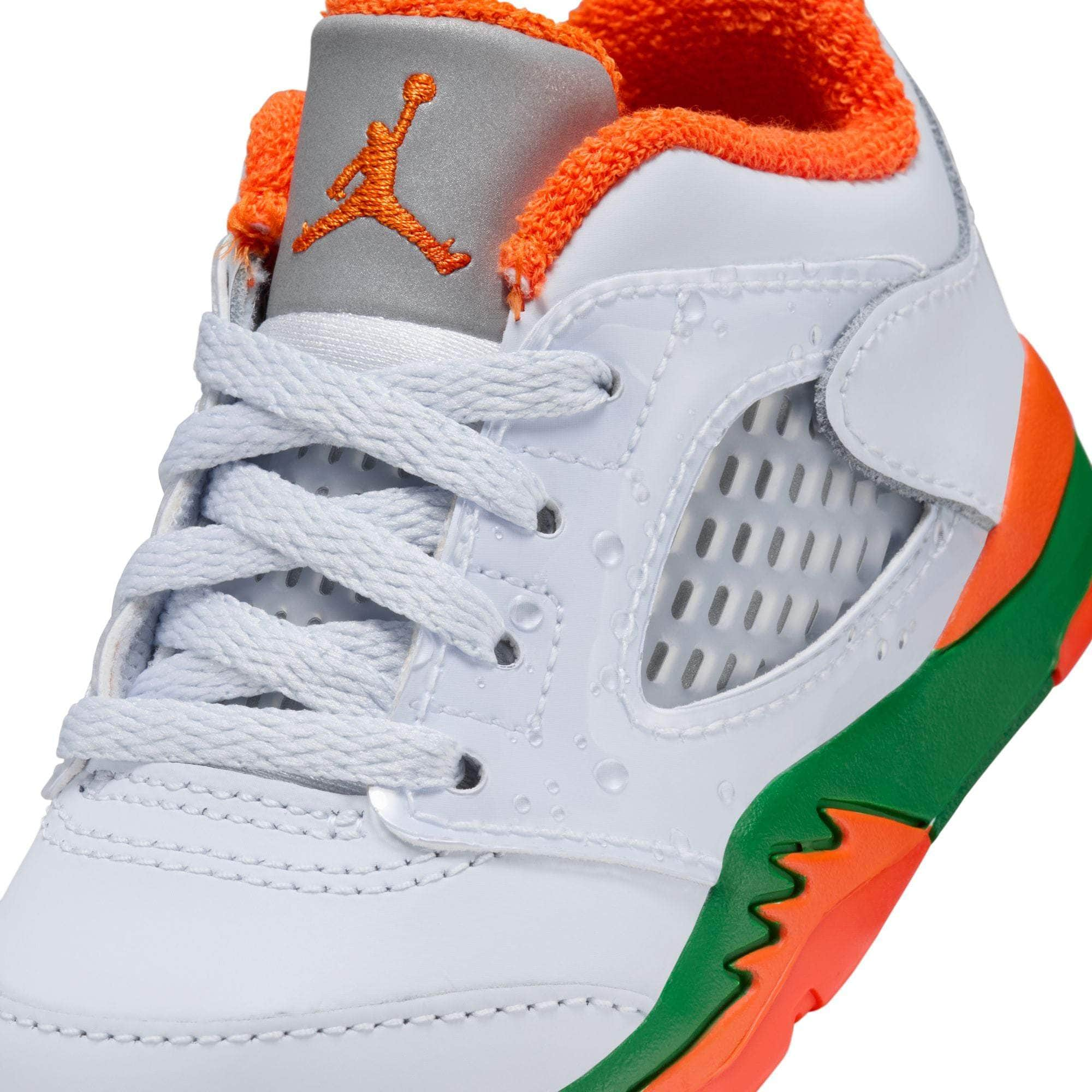 Air Jordan Footwear Air Jordan 5 Retro Low "Miami Hurricanes" - TD