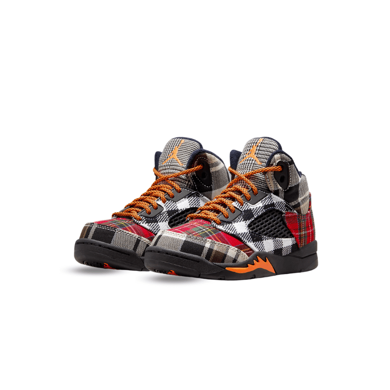 Plaid top air jordans