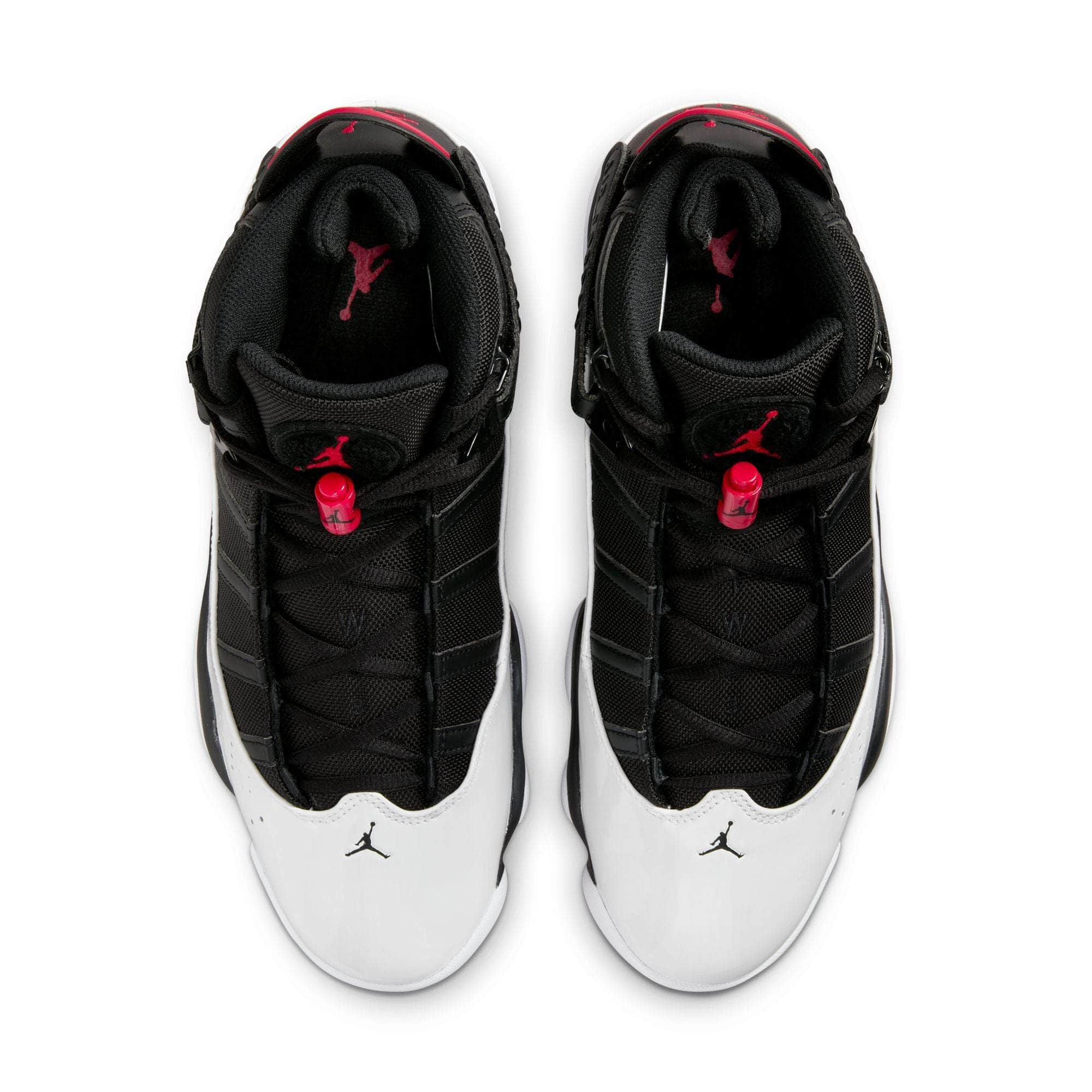 Jordan 6 rings outlet black white red