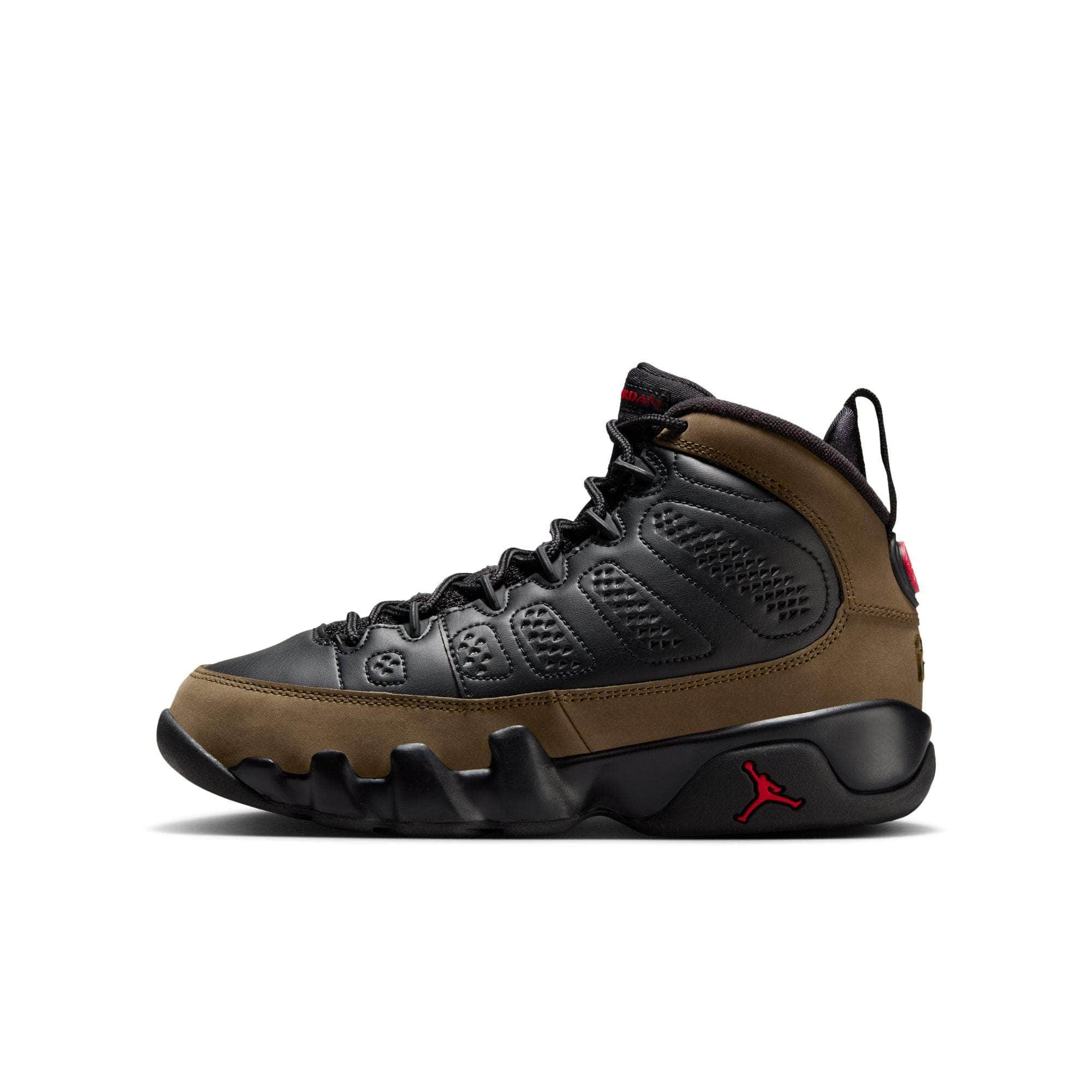 Air Jordan FOOTWEAR Air Jordan 9 Retro "Olive" - Boy's GS