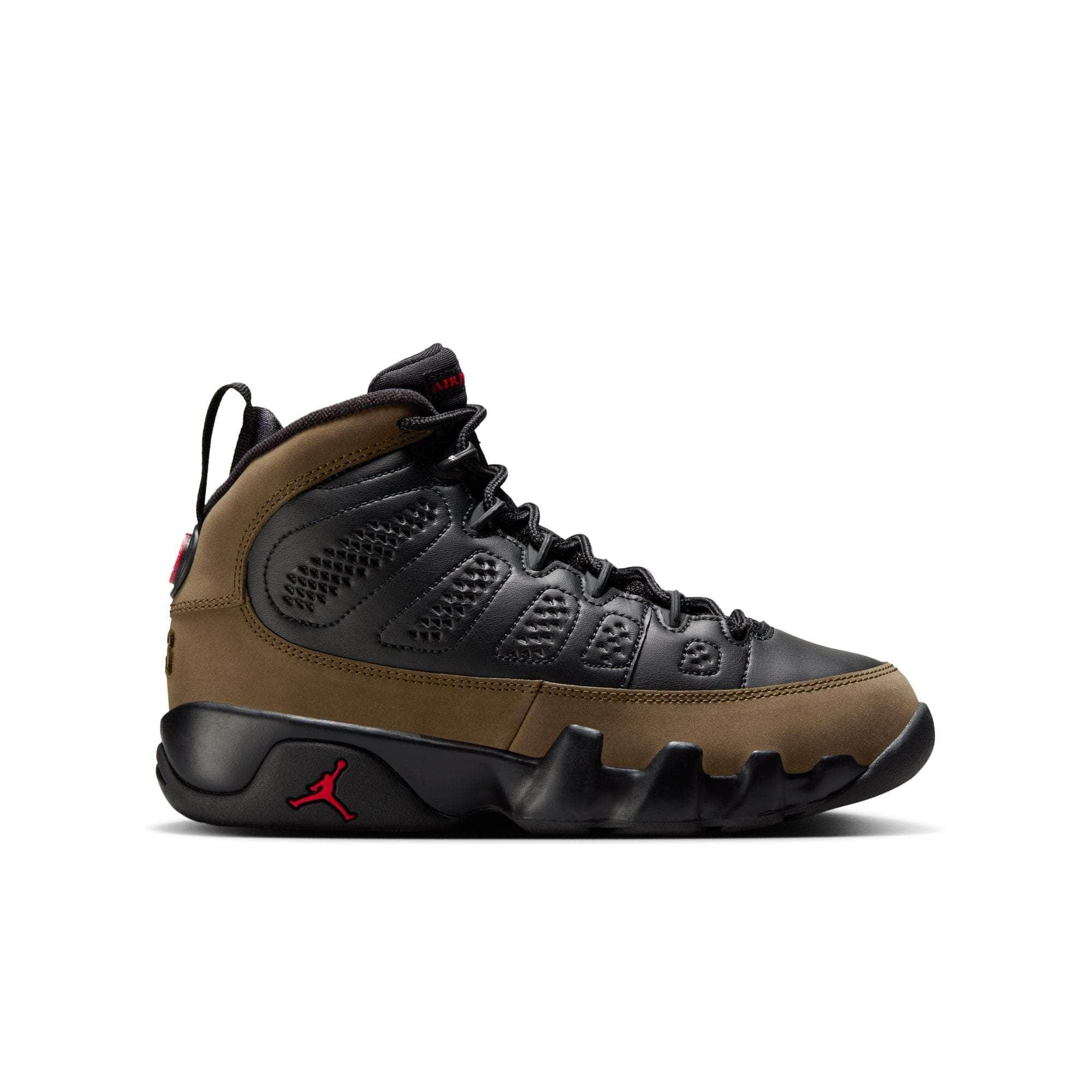 Air Jordan FOOTWEAR Air Jordan 9 Retro "Olive" - Boy's GS