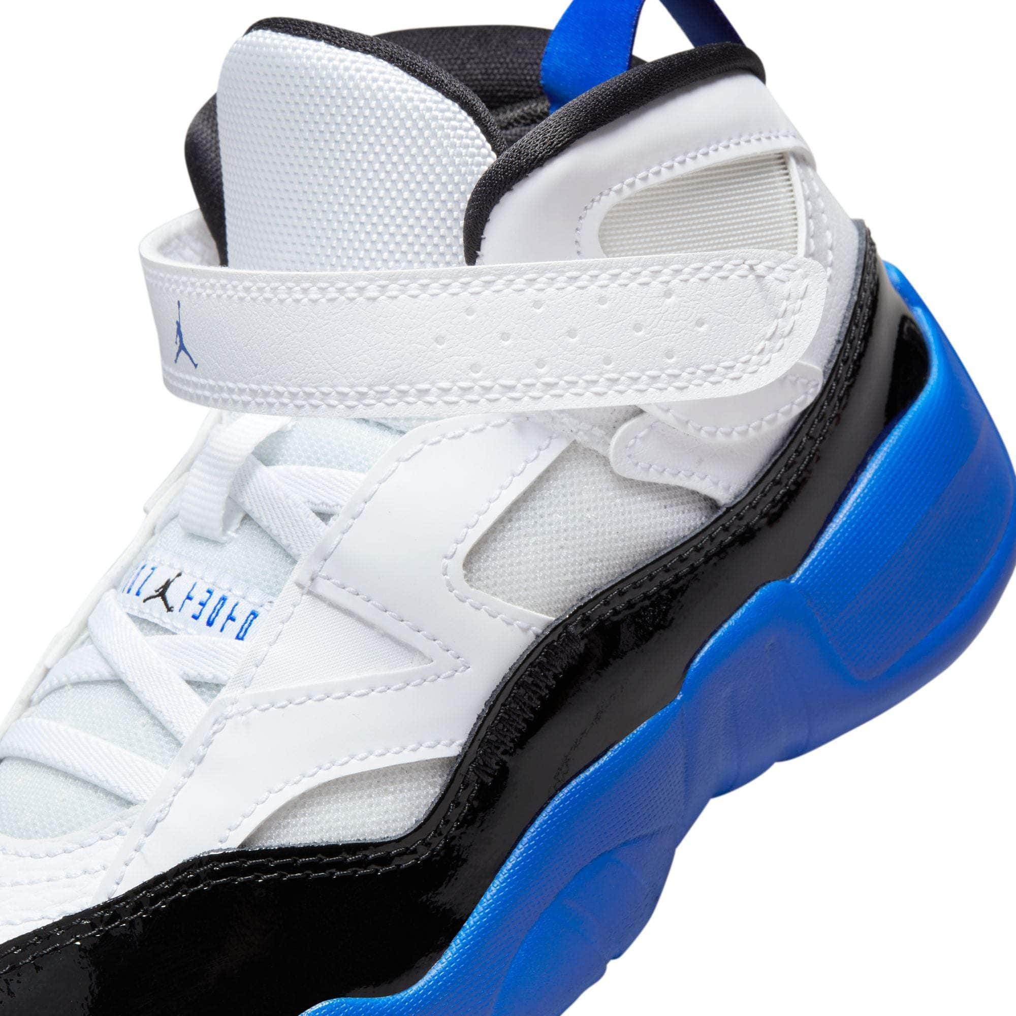 Jordan jumpman clearance white and blue