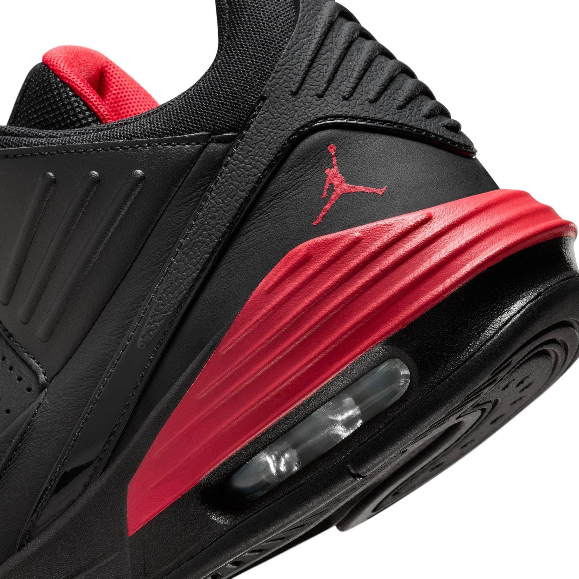 Air Jordan FOOTWEAR Air Jordan Max Aura 5 "Black/University Red-Black" - Men's
