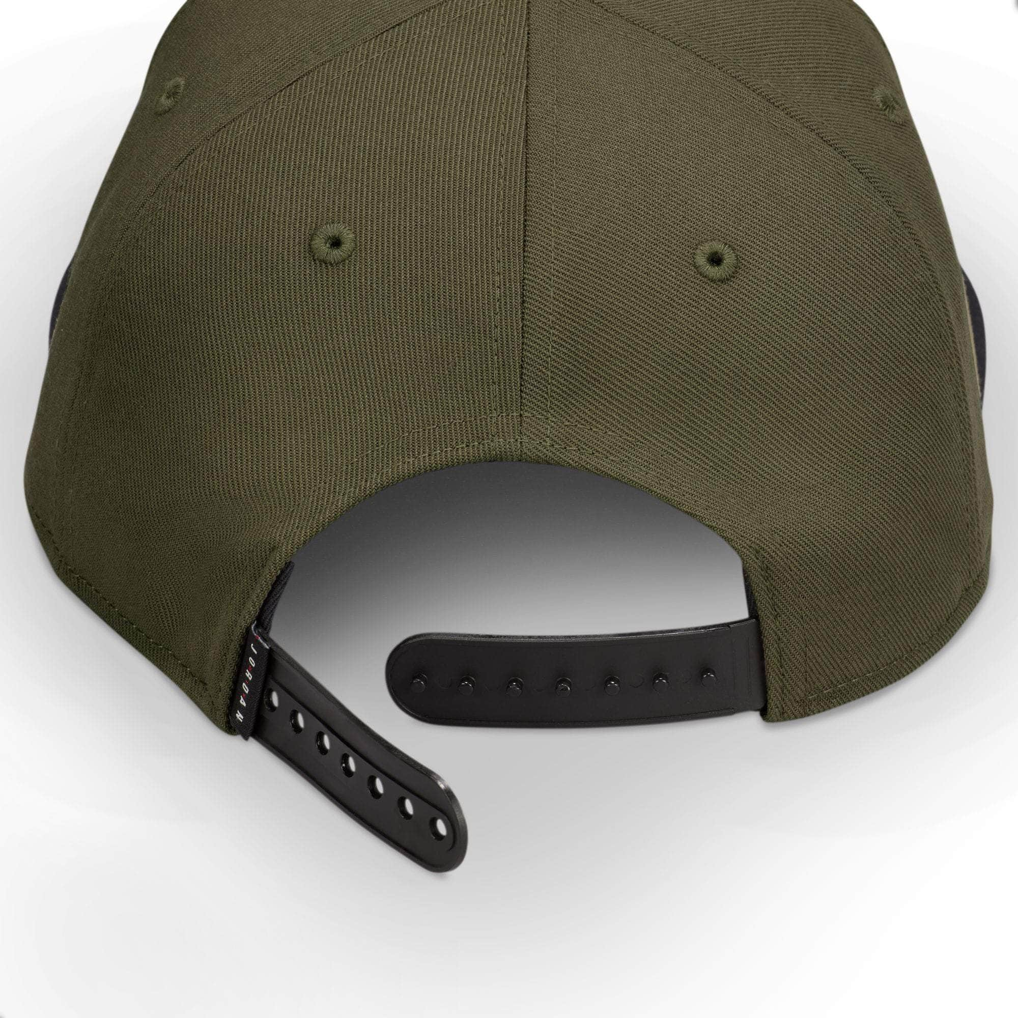 Air Jordan Hats M/L / Medium Olive/white Air Jordan Jumpman Pro Adjustable Cap FV5296-222