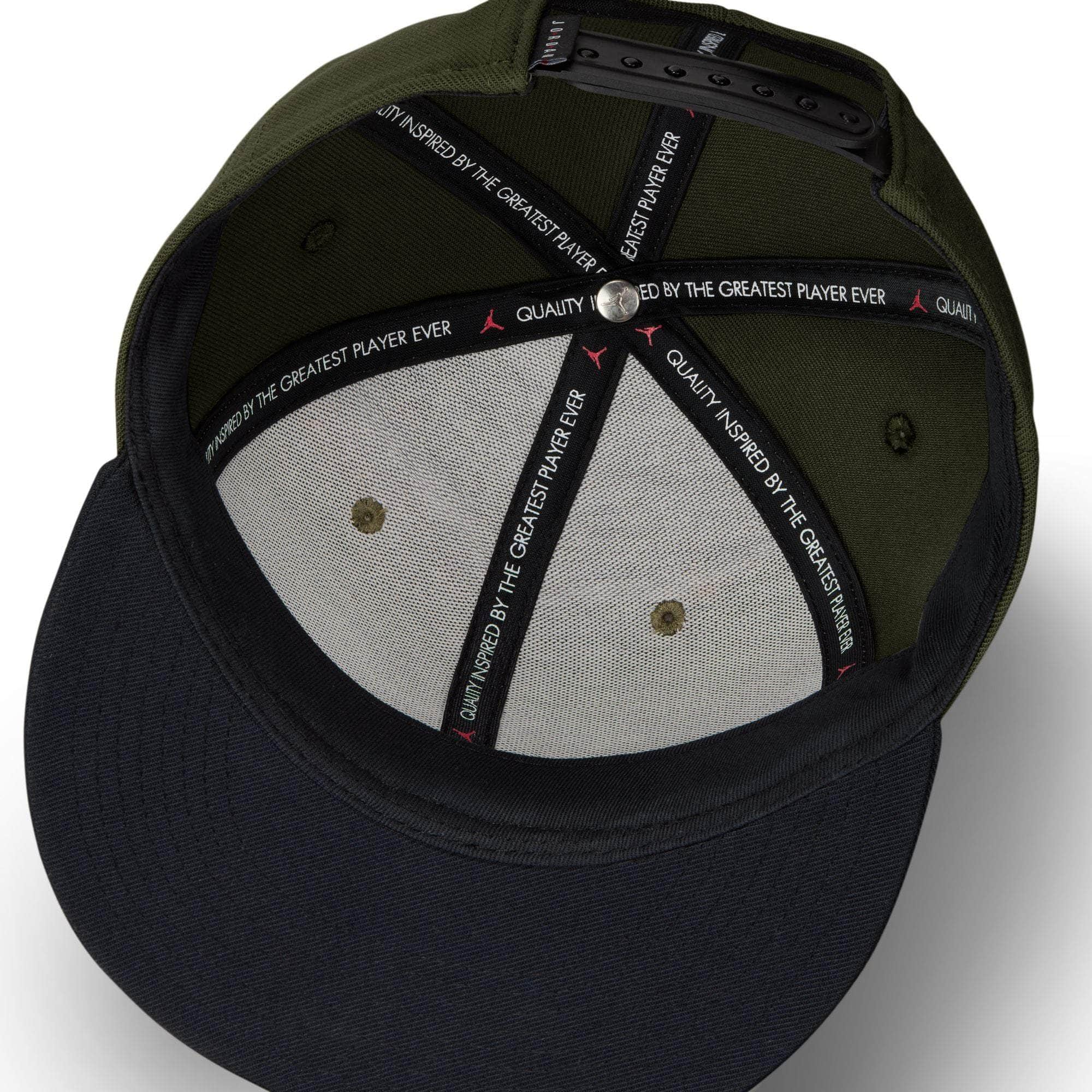 Air Jordan Hats M/L / Medium Olive/white Air Jordan Jumpman Pro Adjustable Cap FV5296-222