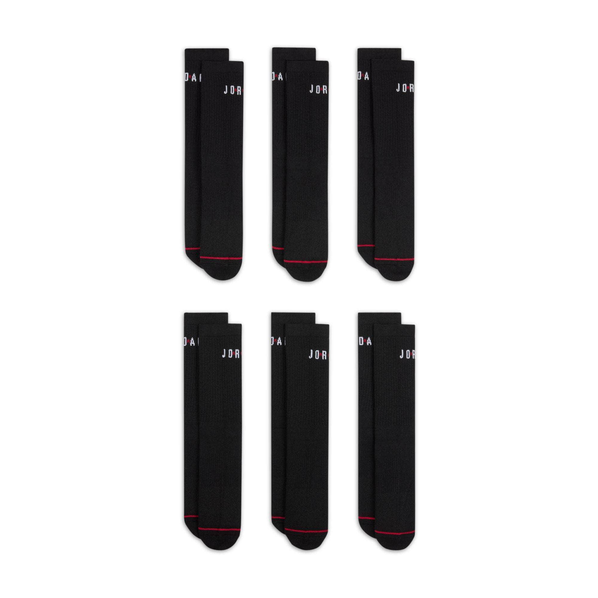 Air Jordan socks Air Jordan Everyday Crew Socks (6 Pairs)