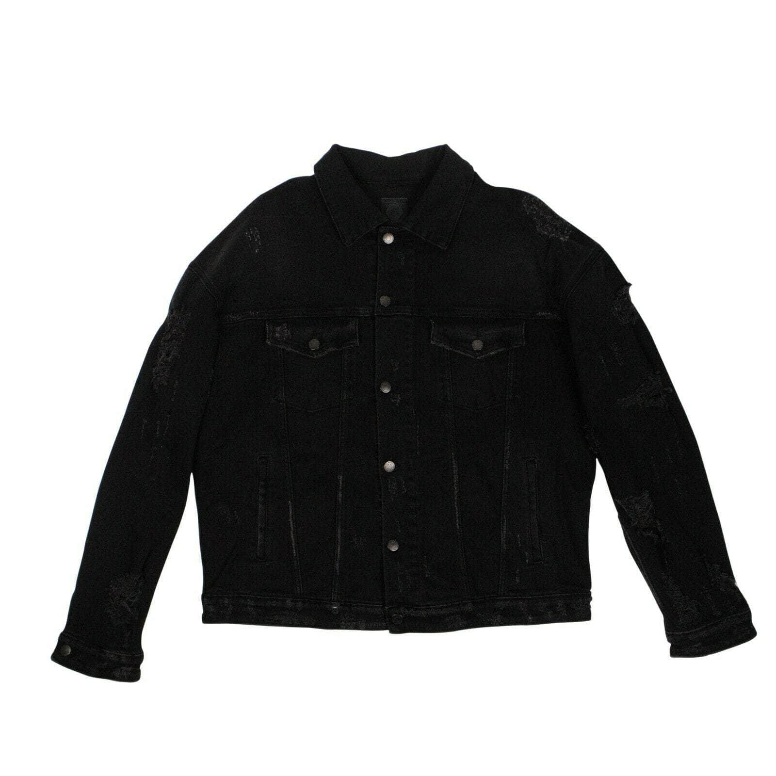 Alchemist 69LE-1861/L NWT ALCHEMIST Black Denim 'Manny AWOL' Jacket Size L $1900 69LE-1861/L