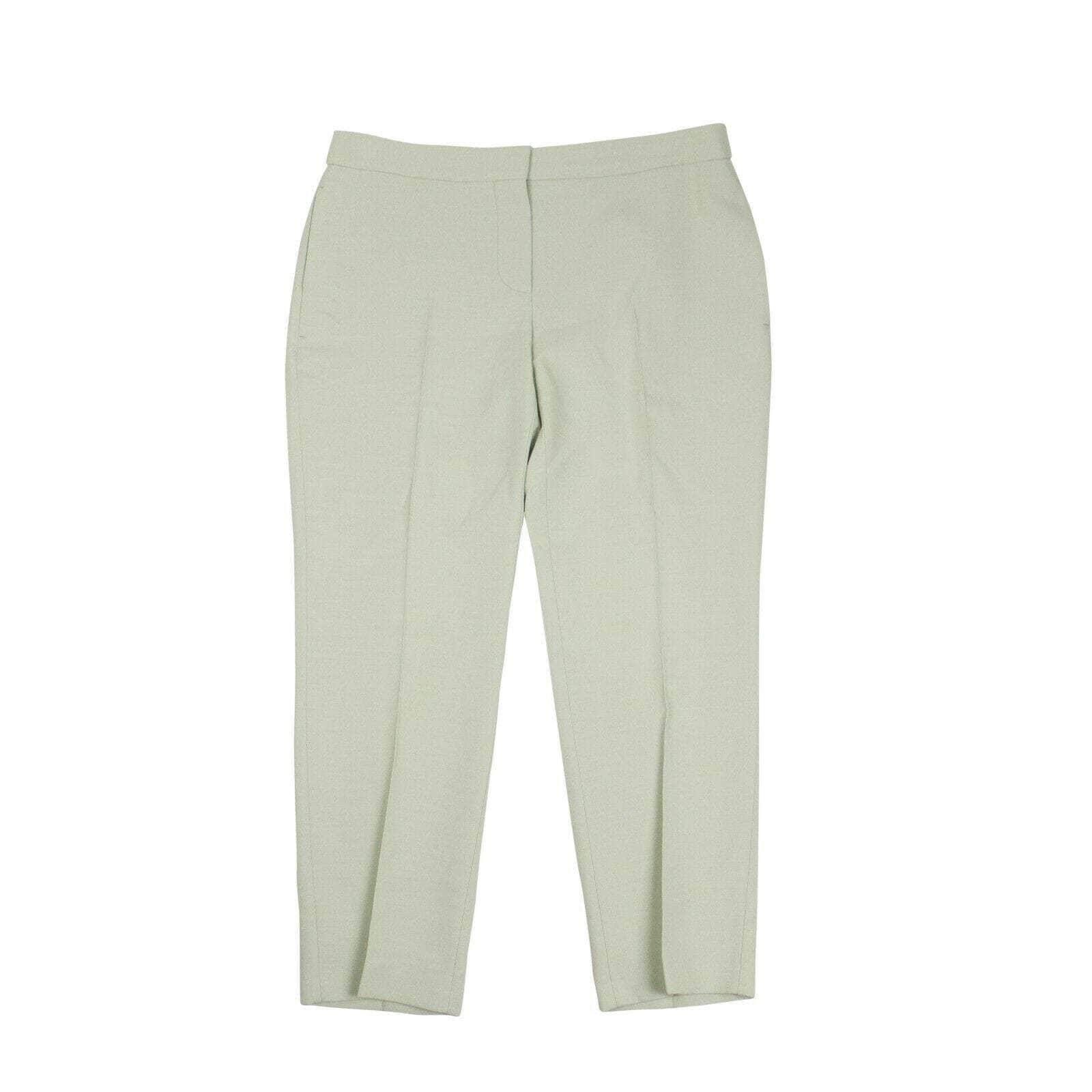 Alexander McQueen Women's Pants Straight Leg Pants - Mint Green