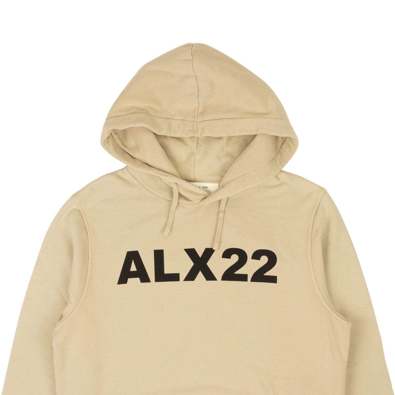 Alyx 250-500, alyx, channelenable-all, chicmi, couponcollection, gender-mens, main-clothing, mens-shoes, size-l, size-m, size-s Beige ALX22 Logo Pullover Hoodie