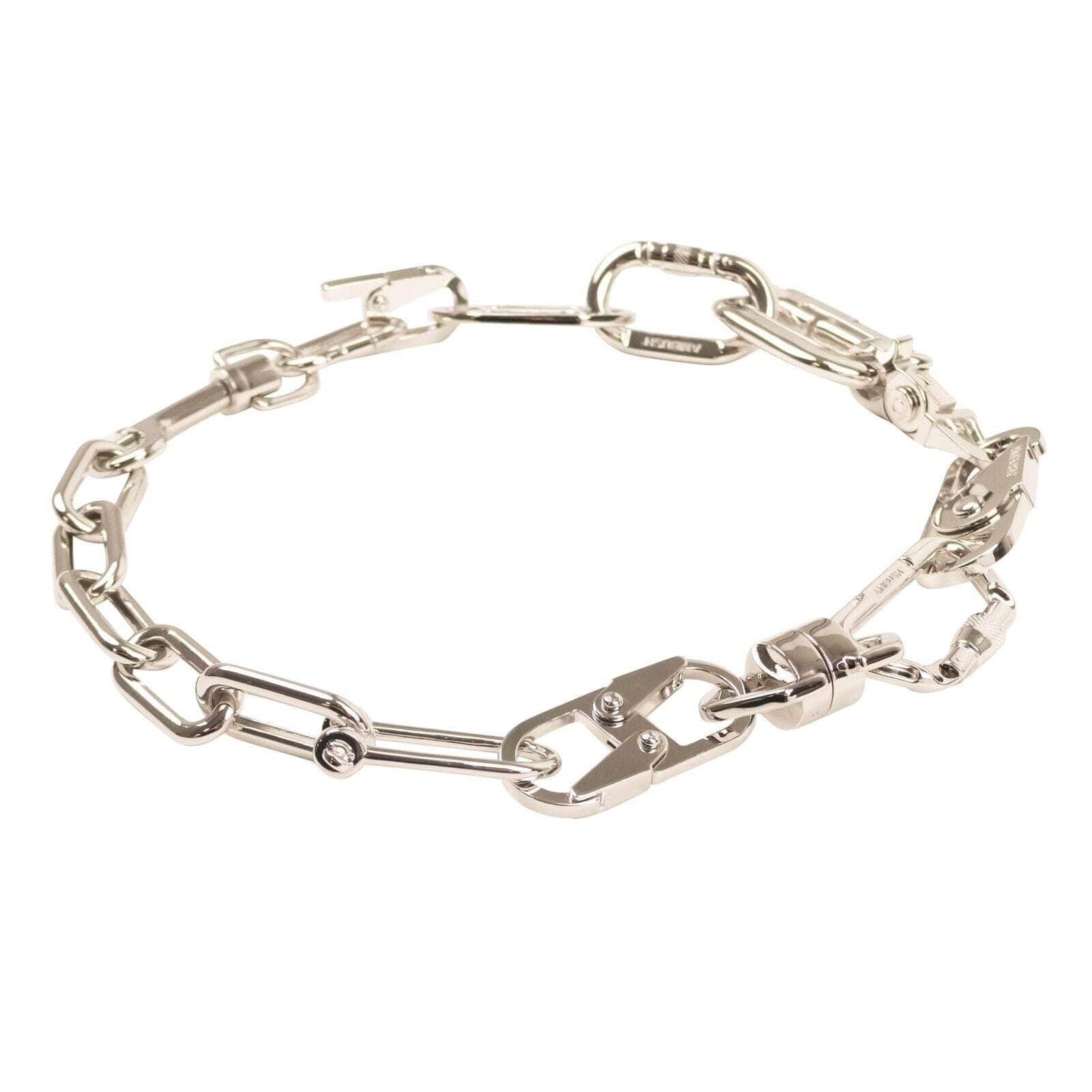 Ambush 1000-2000, ambush, channelenable-all, chicmi, couponcollection, gender-mens, main-accessories, mens-necklaces, mens-shoes, size-os OS Silver Metal Carabiner Necklace 95-AMB-3006/OS 95-AMB-3006/OS