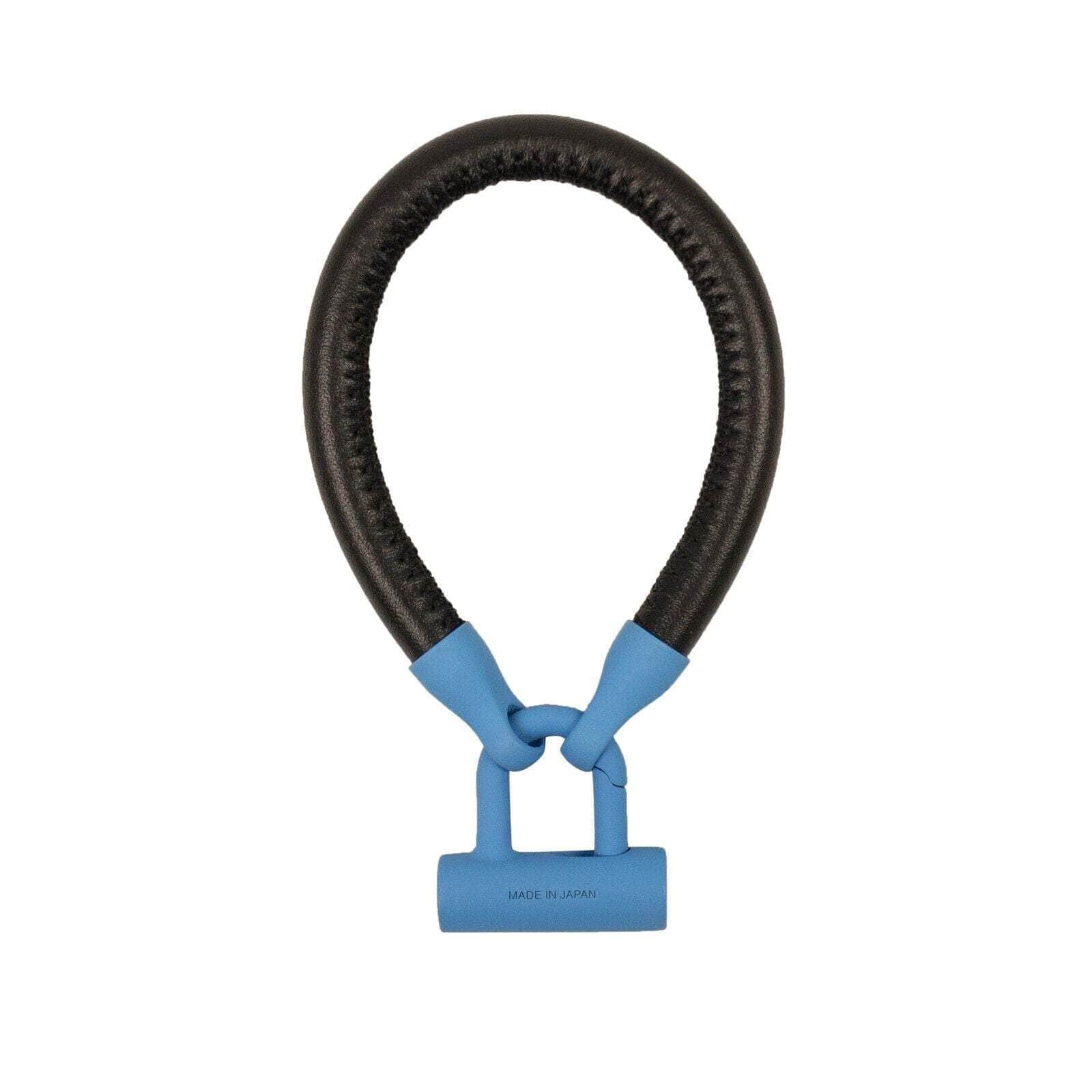 Ambush 250-500, ambush, channelenable-all, chicmi, couponcollection, gender-mens, gender-womens, main-accessories, mens-shoes, shop375, size-2, unisex-jewelry 2 Blue And Black Bike Lock Leather Bracelet 95-AMB-3046/2 95-AMB-3046/2