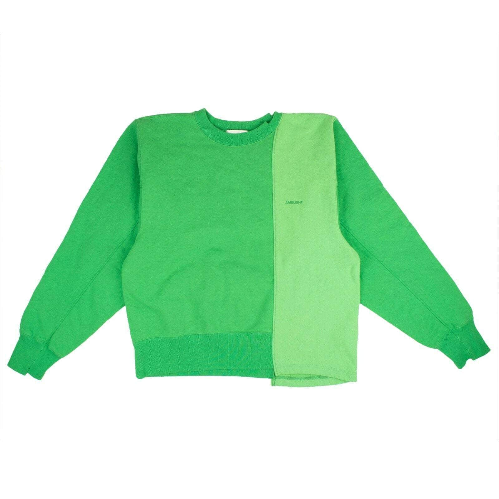 Ambush 95-AMB-1006/3 NWT AMBUSH Green Mix Sweatshirt Size 3 $795 95-AMB-1006/3