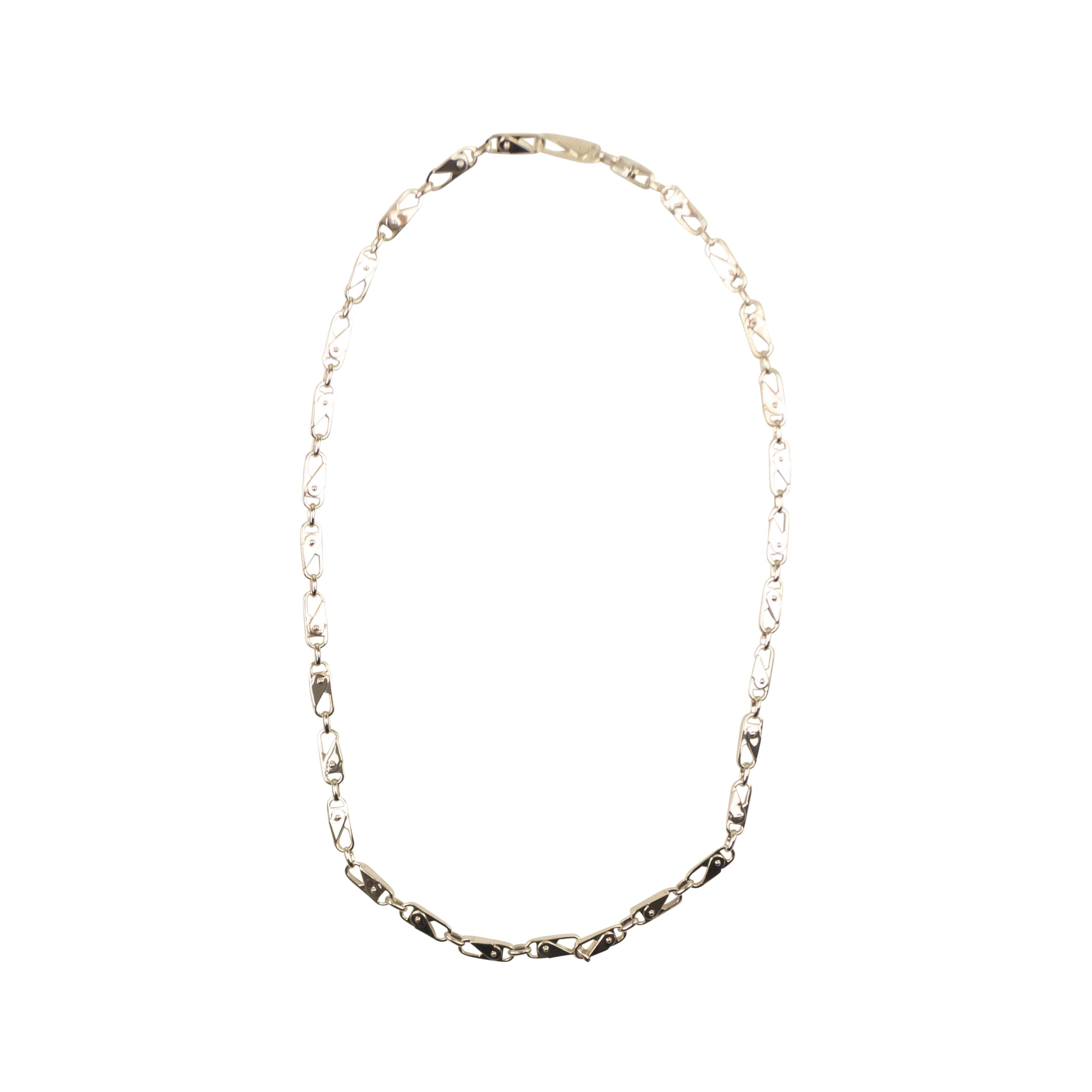 Ambush 95-AMB-3012/OS NIB AMBUSH Silver Metal Sling Snap Necklace Size OS $2590 95-AMB-3012/OS