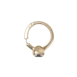 Ambush ambush, channelenable-all, chicmi, couponcollection, gender-mens, gender-womens, main-accessories, mens-shoes, shop375, size-os, under-250, unisex-jewelry OS Silver Solitaire Hoop Earring 95-AMB-3052/OS 95-AMB-3052/OS