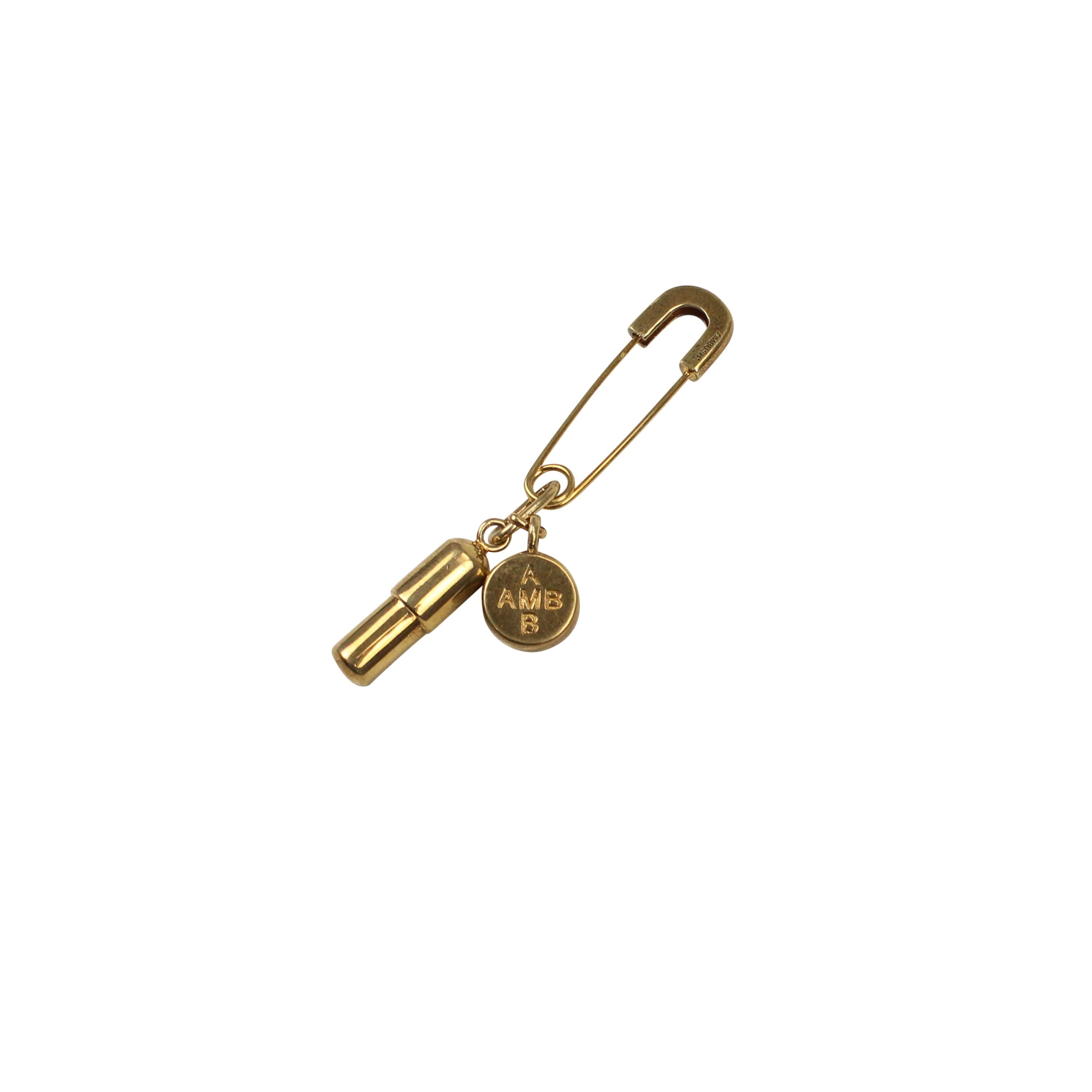 Ambush ambush, channelenable-all, chicmi, couponcollection, main-accessories, shop375, Stadium Goods, under-250, unisex-jewelry OS Gold Pill Charm Earring 95-AMB-3050/OS 95-AMB-3050/OS