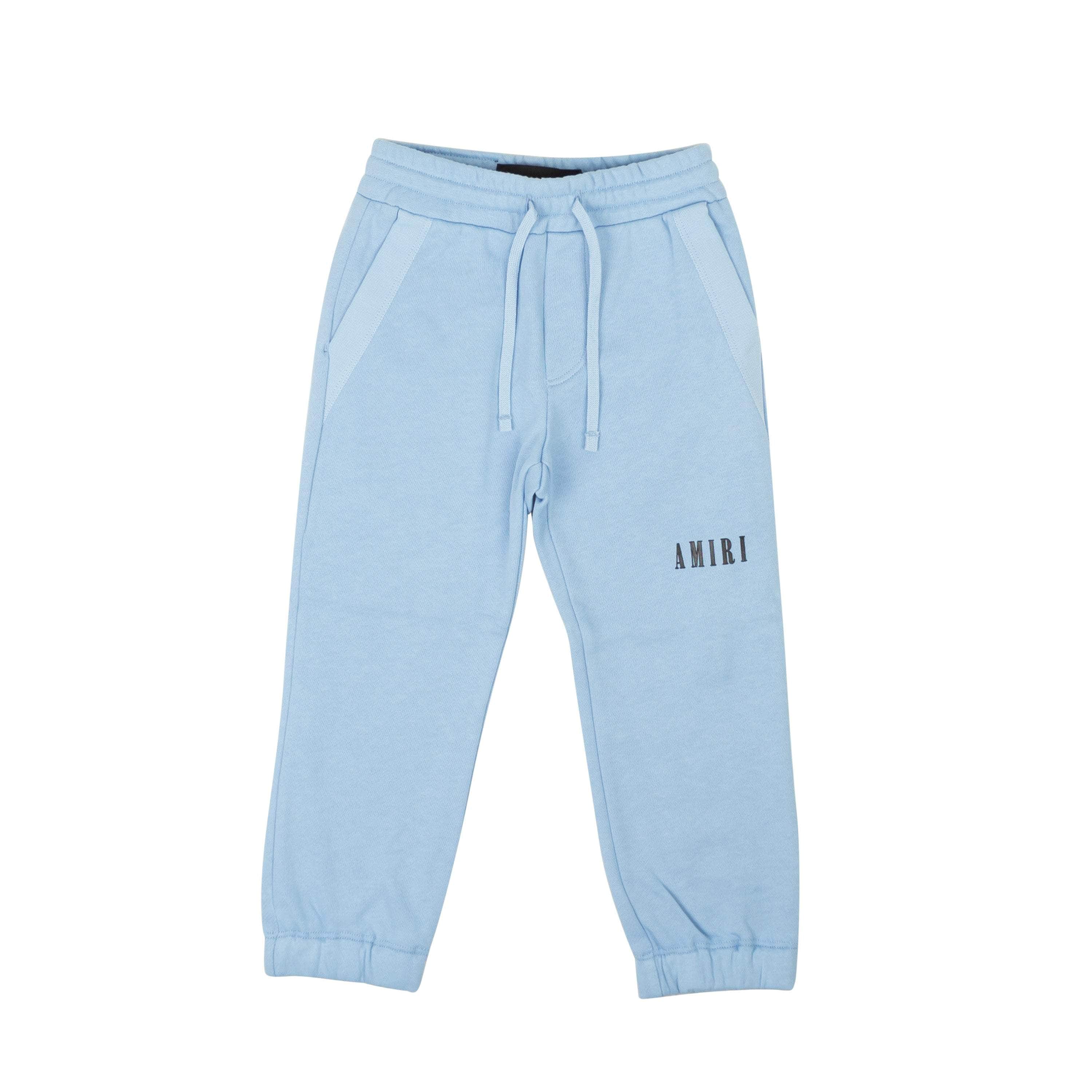 Amiri 250-500, amiri, boys-sweatpants-joggers, channelenable-all, chicmi, couponcollection, gender-womens, main-clothing, size-10, size-4, size-6, SPO Boy's Baby Blue Logo Classic Jogger Sweatpants
